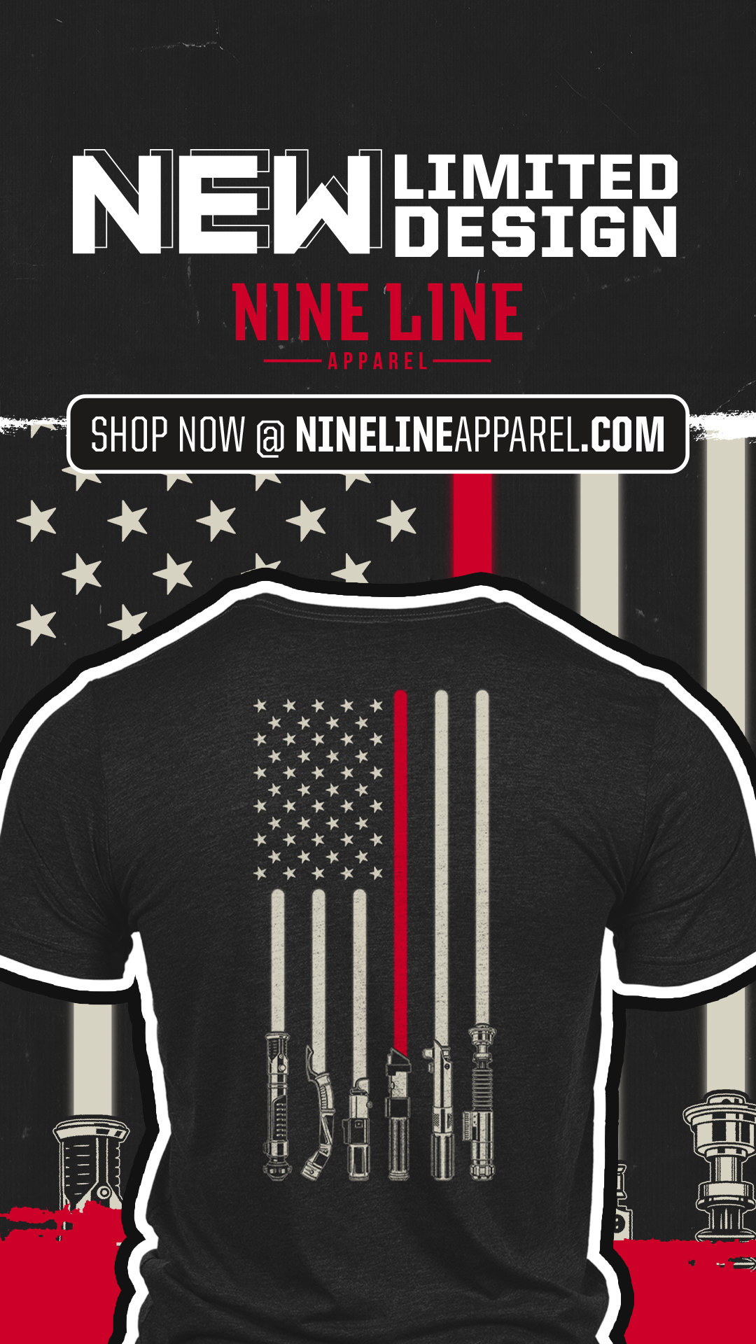 Nine Line Apparel Facebook ad