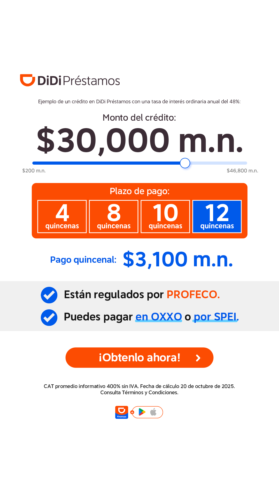 DiDi Finanzas-mexico Facebook ad