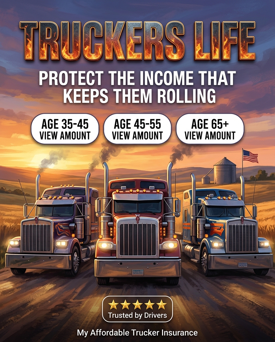 My Affordable Trucker Insurance Facebook ad