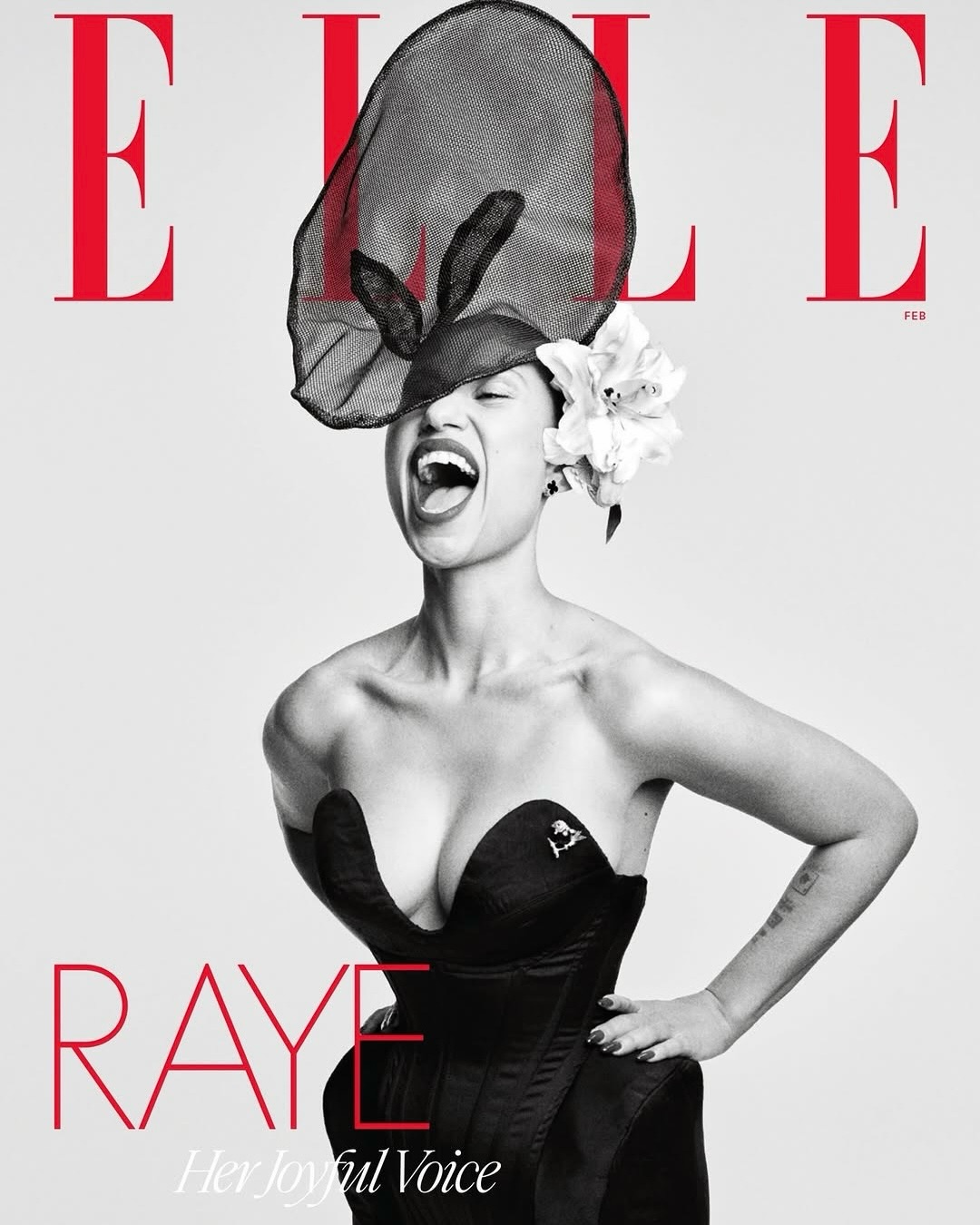 Rahul Mishra Facebook ad: British singer-songwriter Raye @raye covers Elle USA…