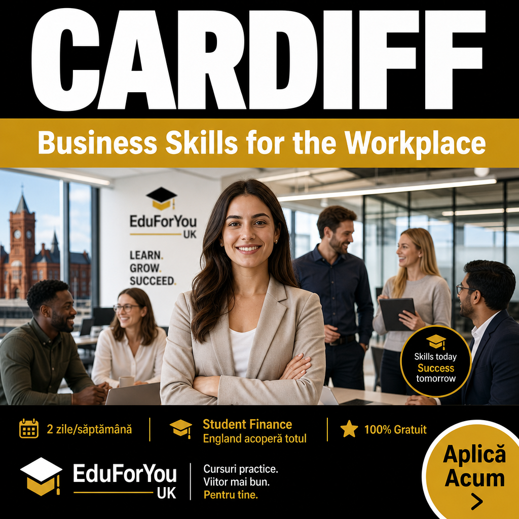 Eduforyou Facebook ad: CARDIFF - Vrei promovare, schimbare de cariera sau…