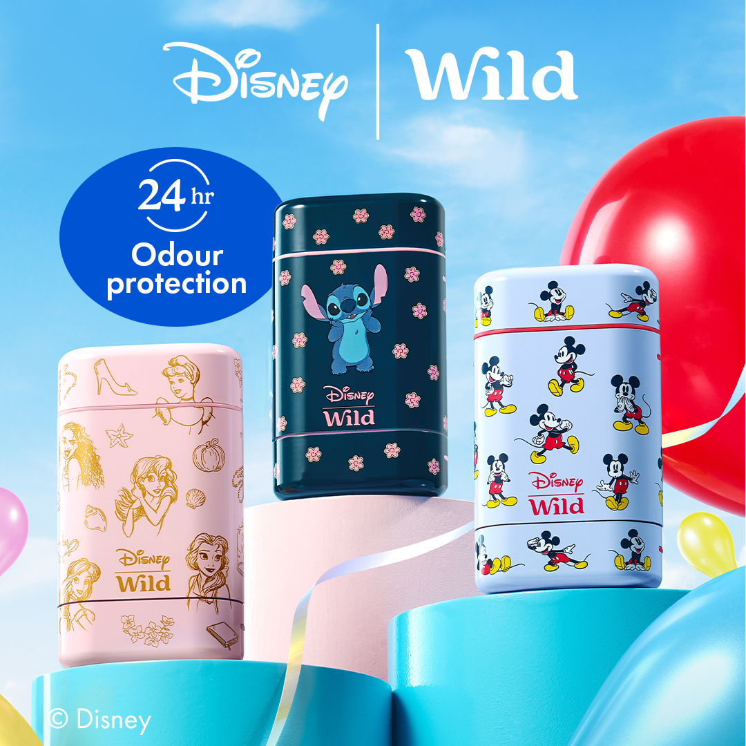 Wild Facebook ad: Iconic Disney cases. 100% Wild.