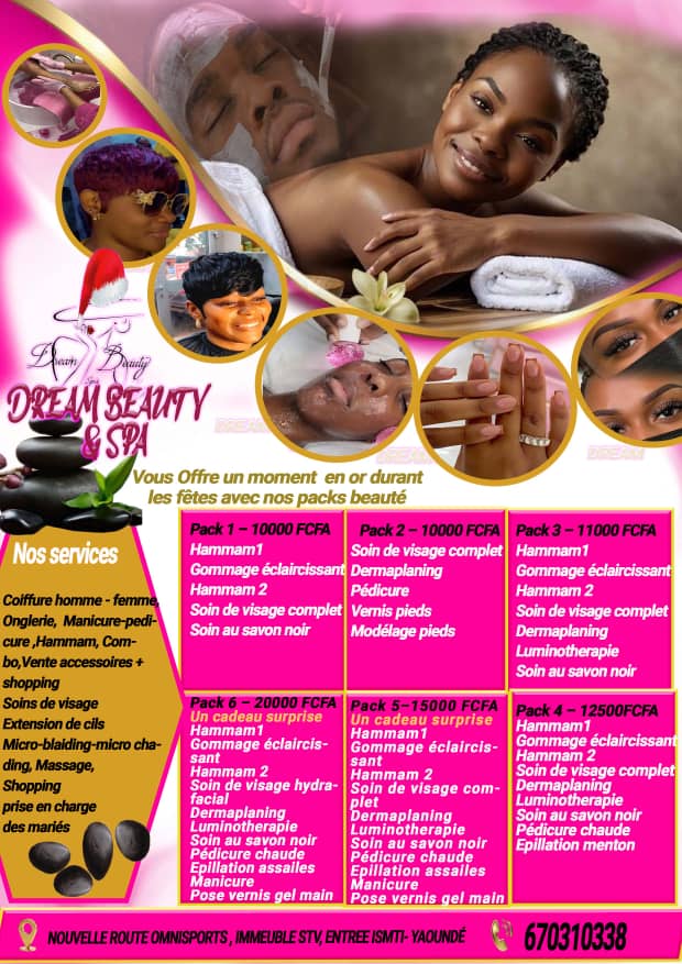 Dream Beauty & Spa Facebook ad: Dream Beauty & Spa vous ouvre ses portes…