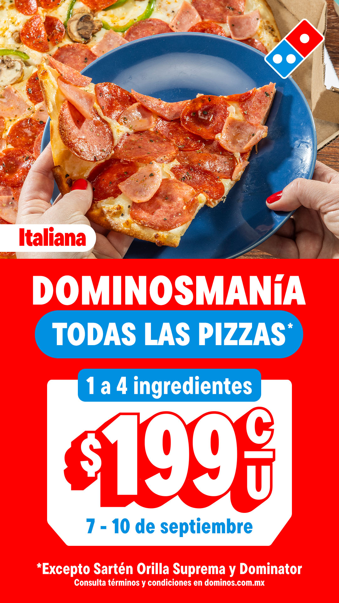 Domino's Mx Facebook ad