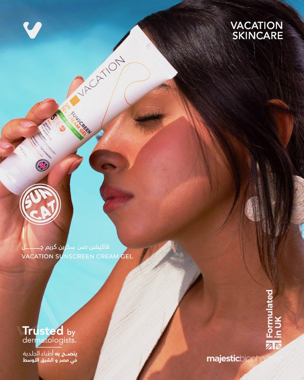 Vacation Skincare Facebook ad