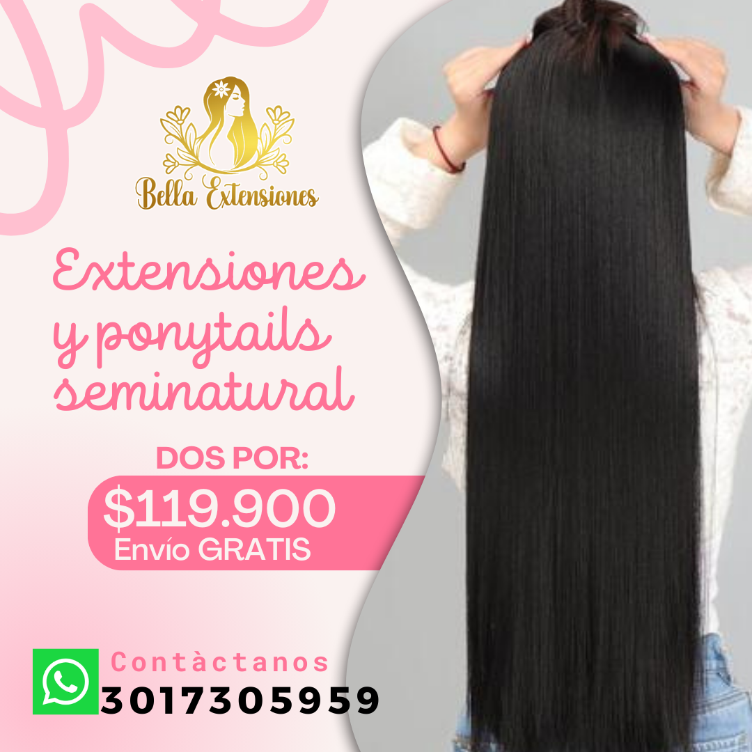 Bella Extensiones Facebook ad: Envio Gratis