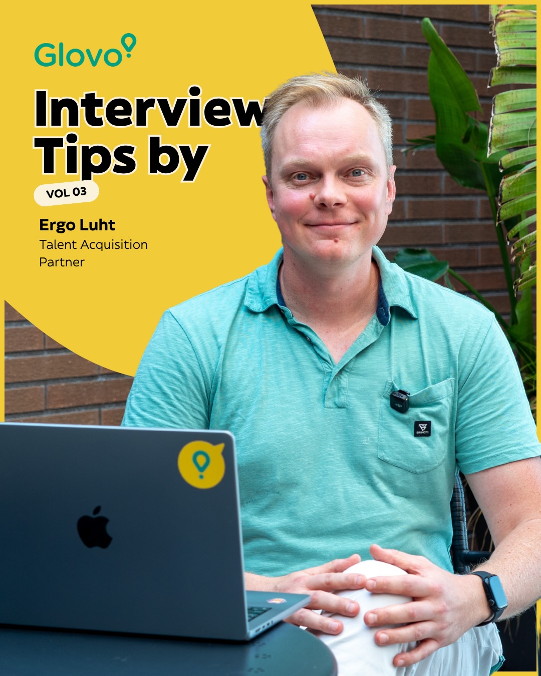 Life at Glovo Facebook ad: You want to join Glovo, but don’t know…