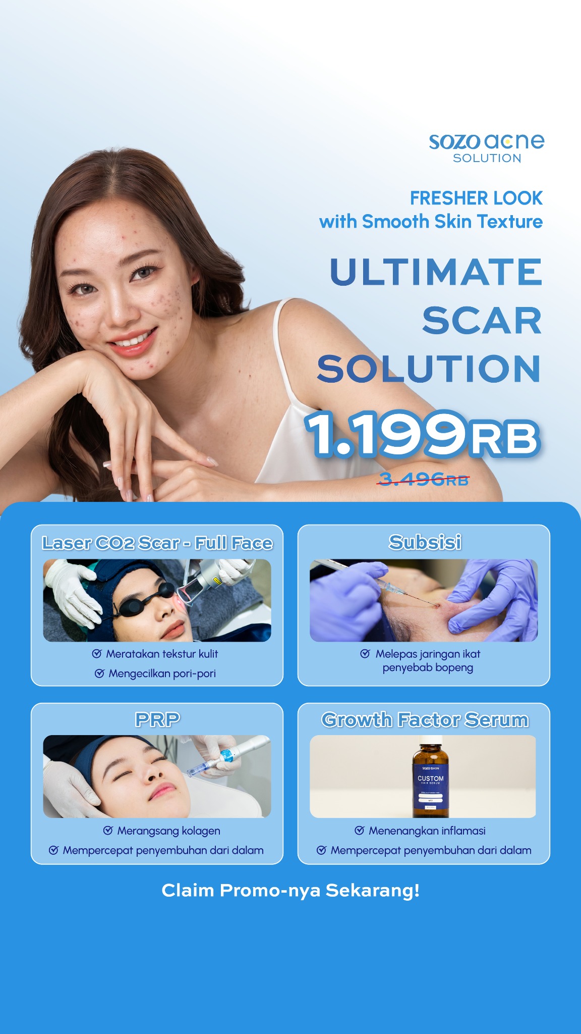 Sozo Skin Clinic Facebook ad