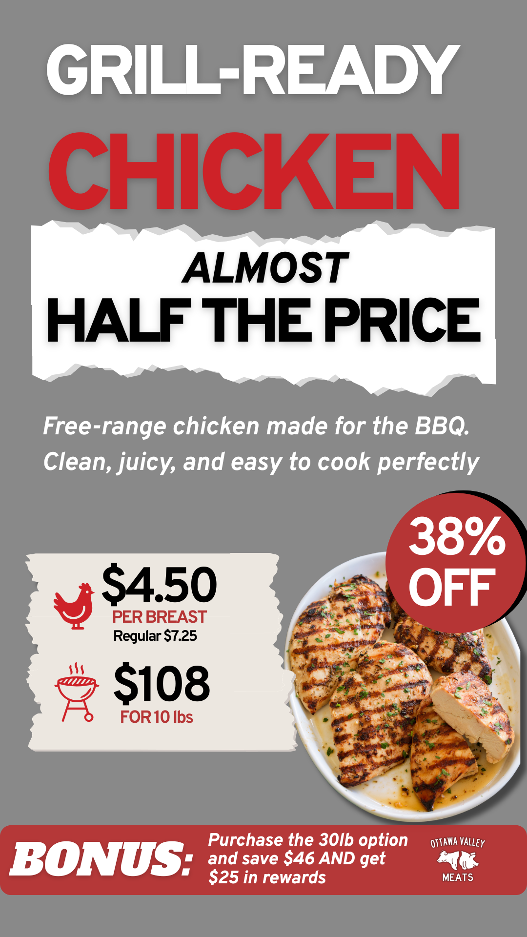 Ottawa Valley Meats Facebook ad