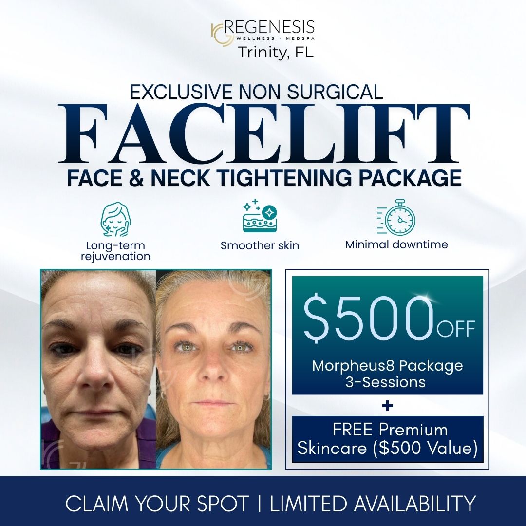 ReGenesis Wellness & Medspa Facebook ad from Jan 23, 2026