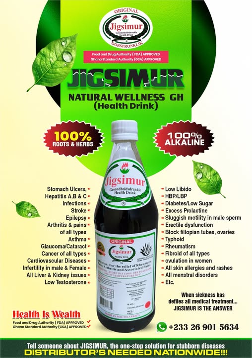 Jigsimur Ghana Facebook ad: Feel the power of natural wellness!