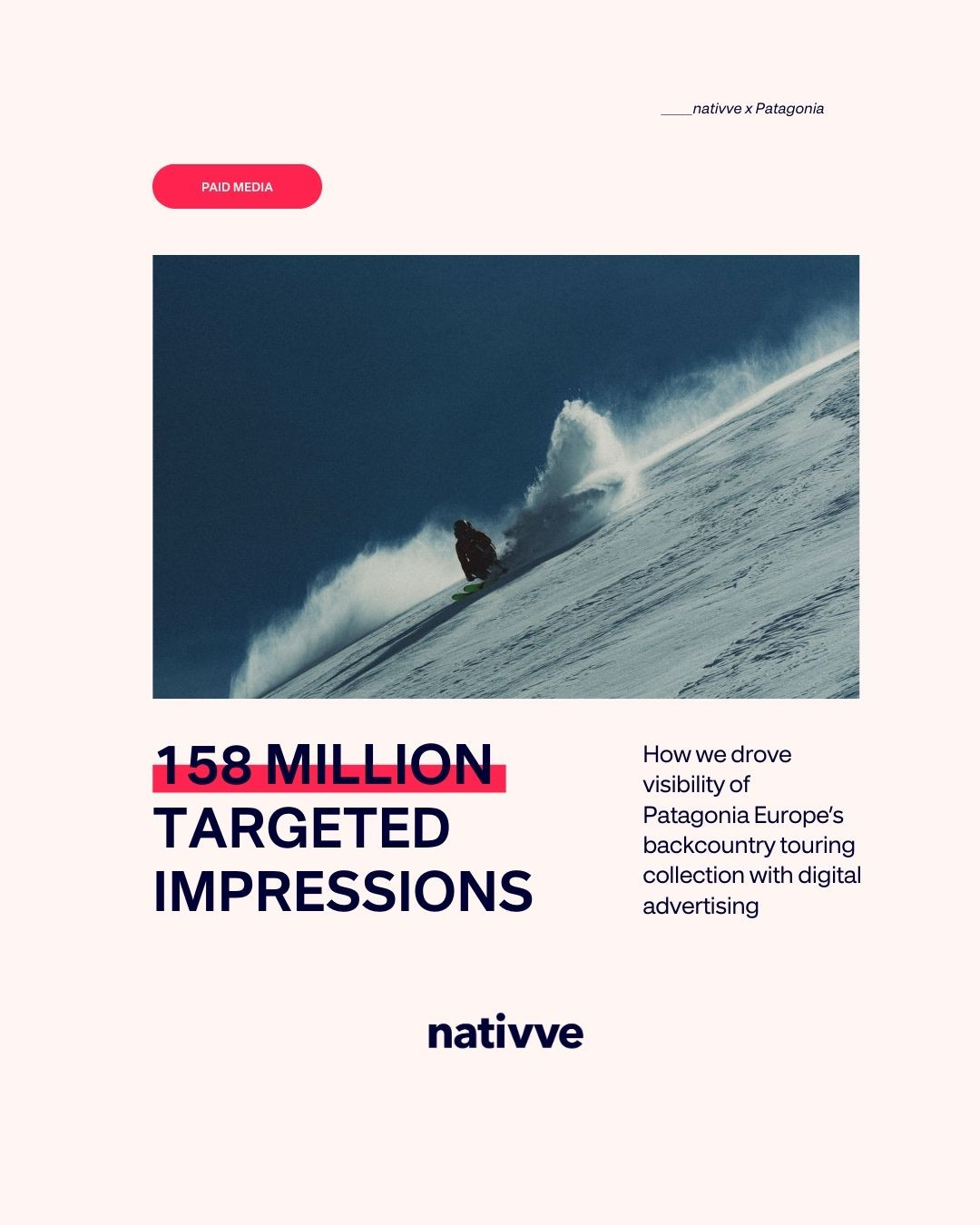 Nativve Facebook ad