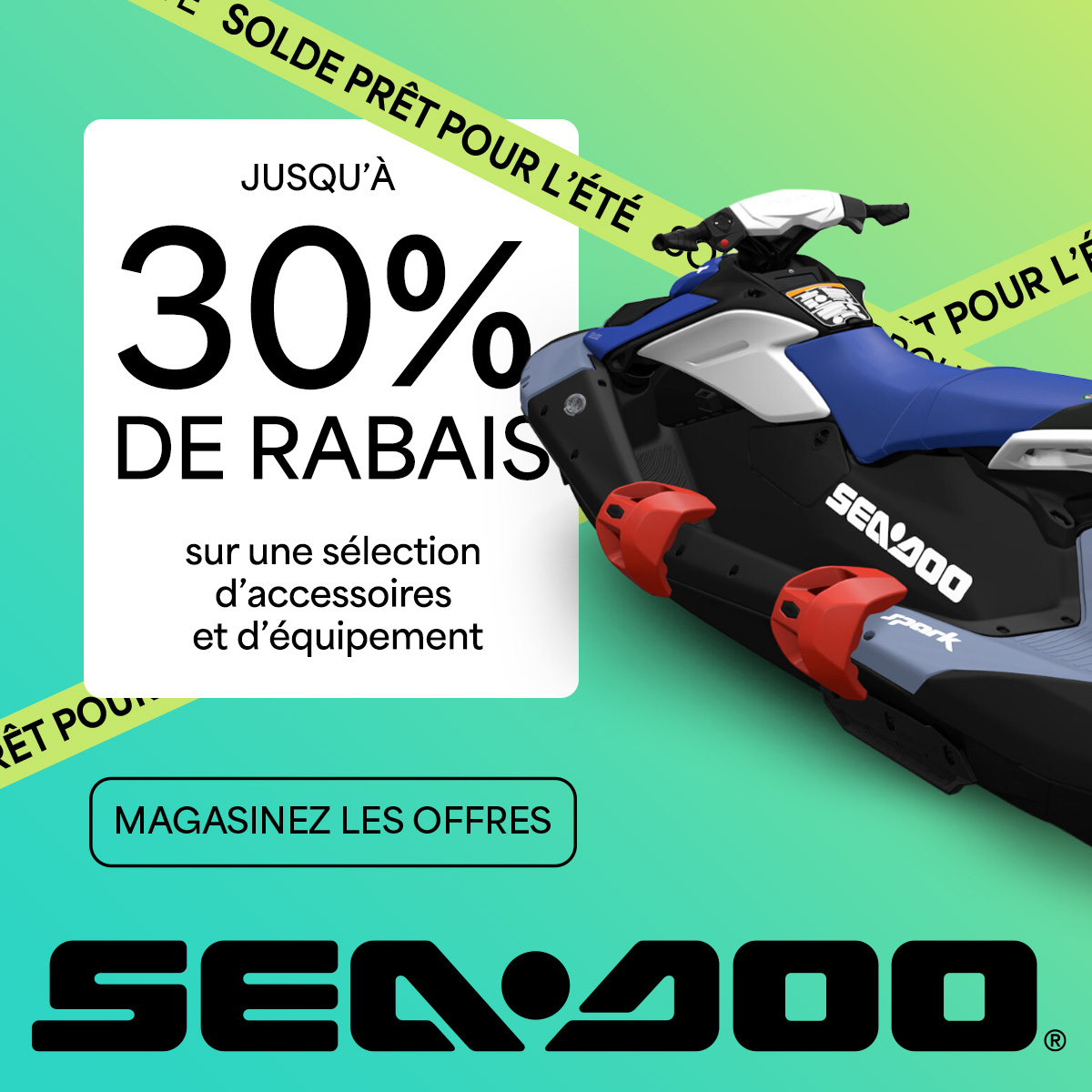 Sea-Doo Facebook ad