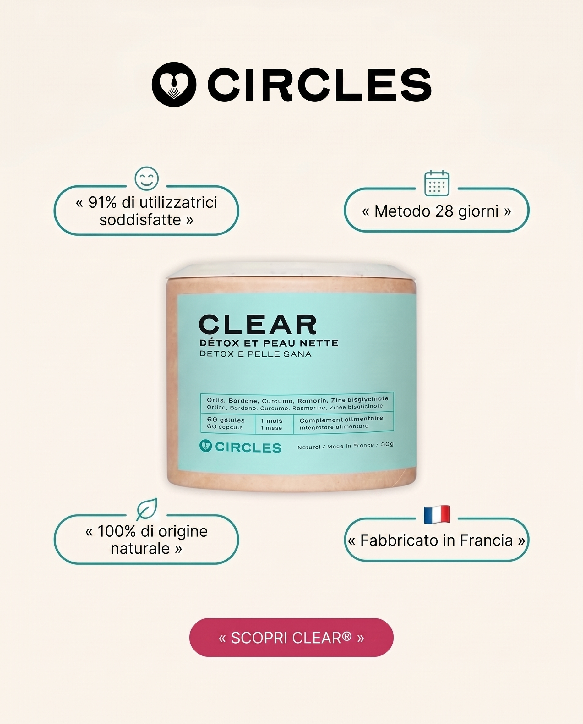 Circles Italia Facebook ad