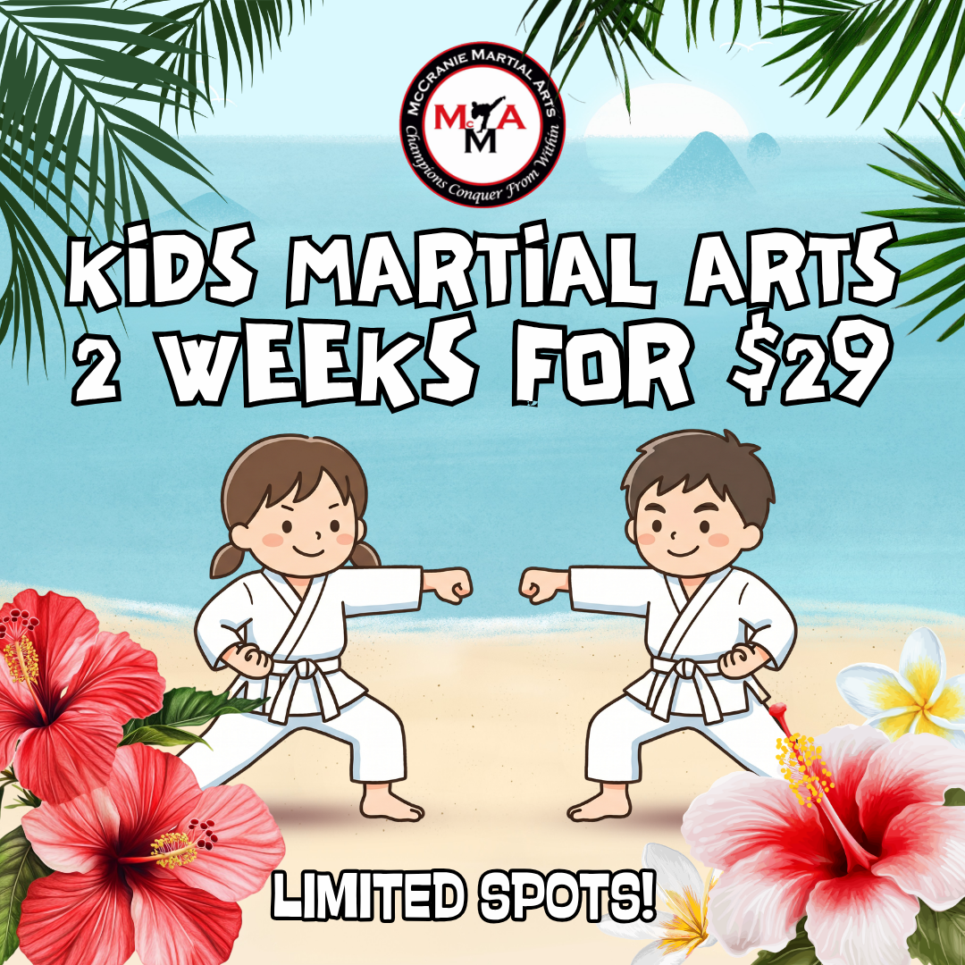 McCranie ATA Martial Arts Facebook ad from May 1, 2026