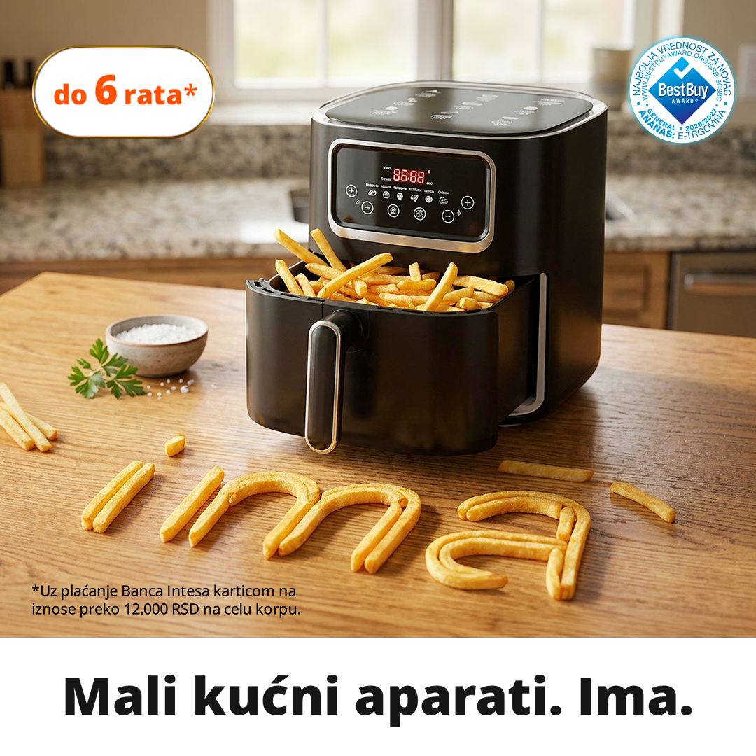 Ananas.rs Facebook ad: Štedi vreme svaki dan
