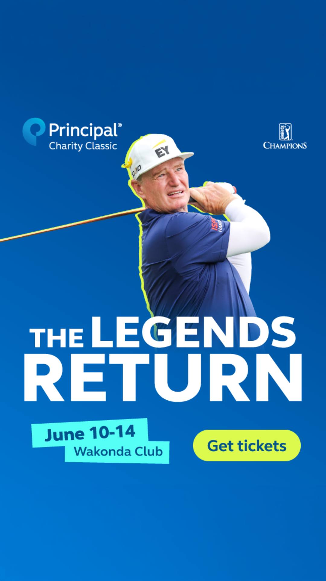 Principal Charity Classic Facebook ad from May 11, 2026