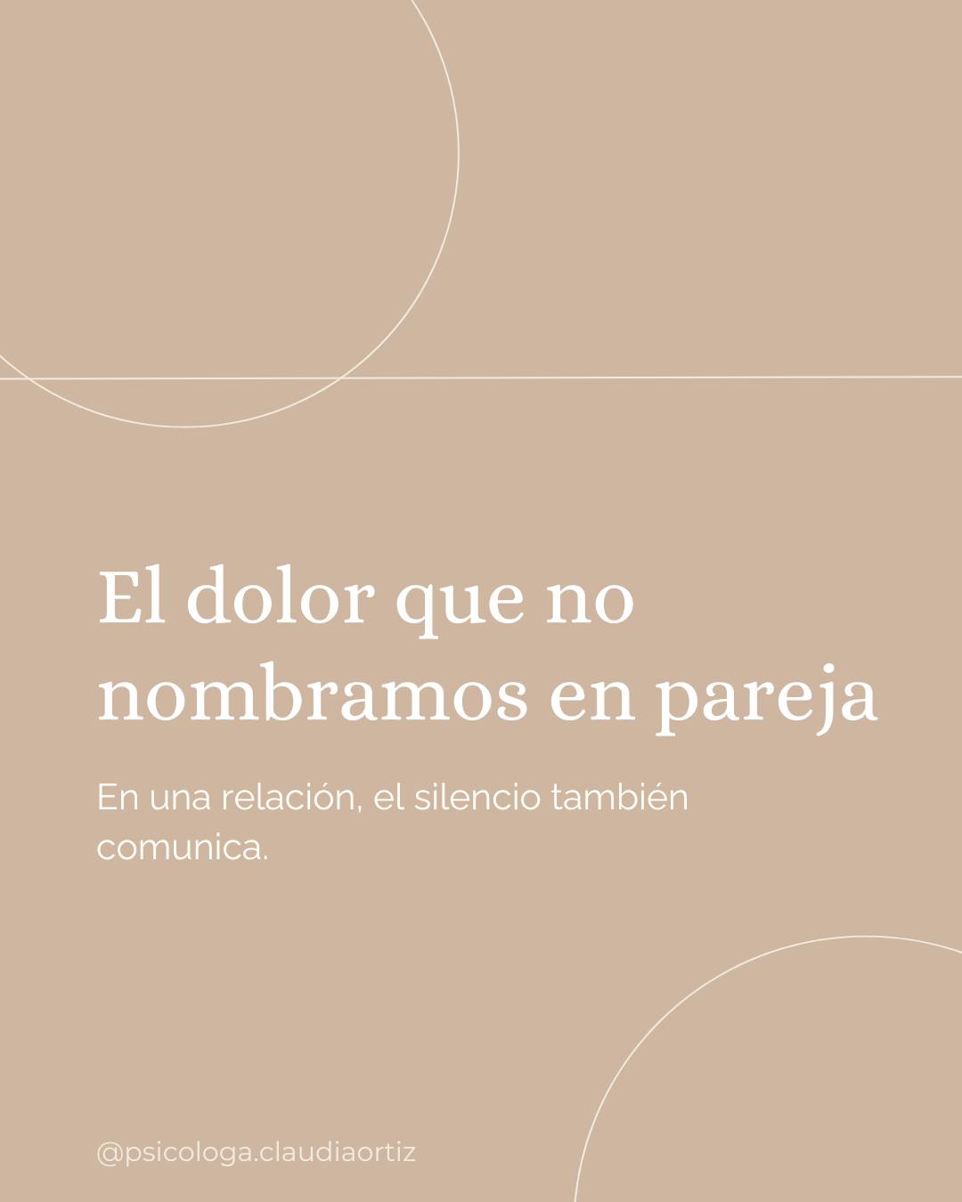 Psicóloga.claudiaortiz Facebook ad: Muchas veces en las relaciones se discute porque…