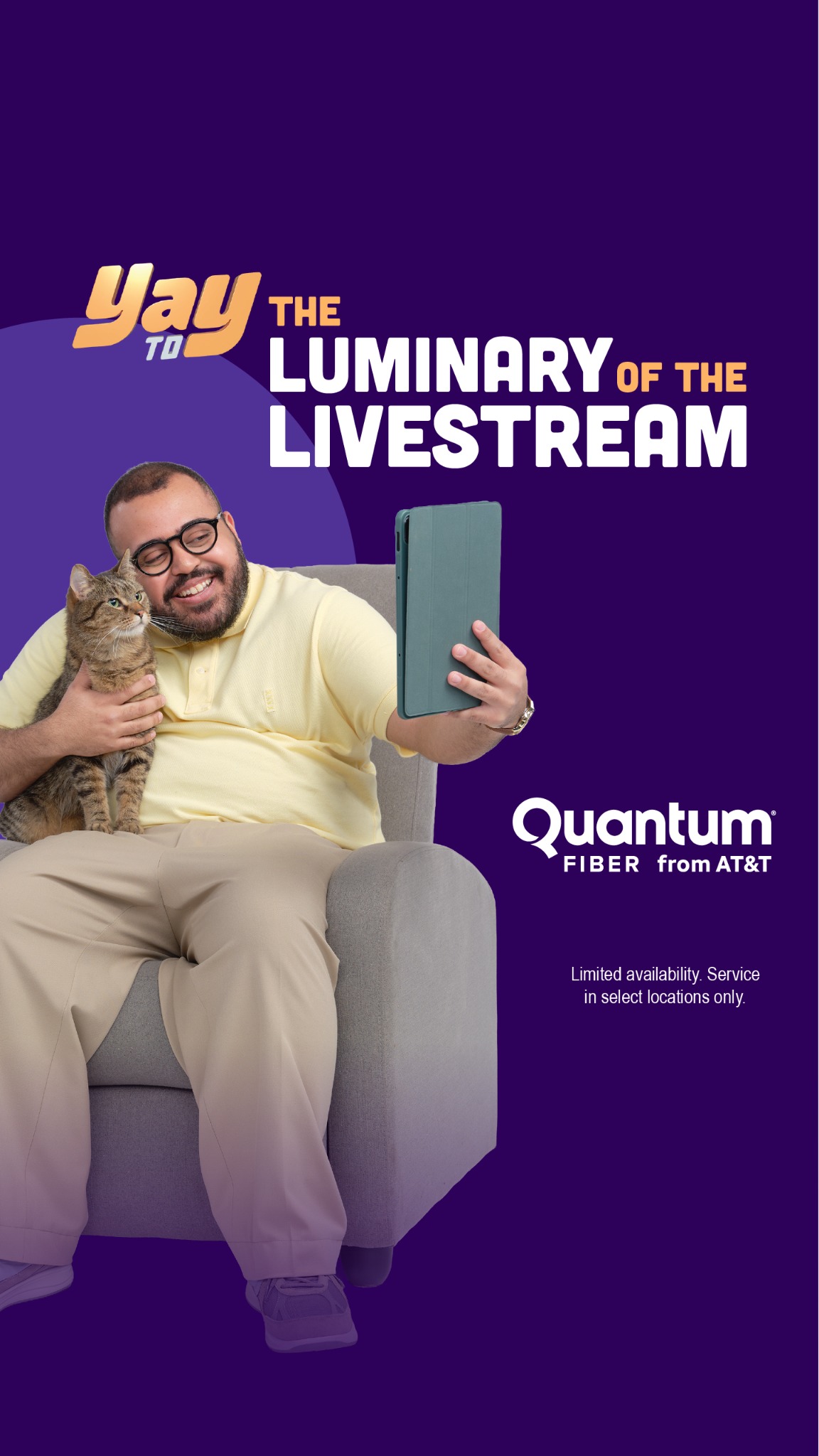 Quantum Fiber Facebook ad from Jul 31, 2026