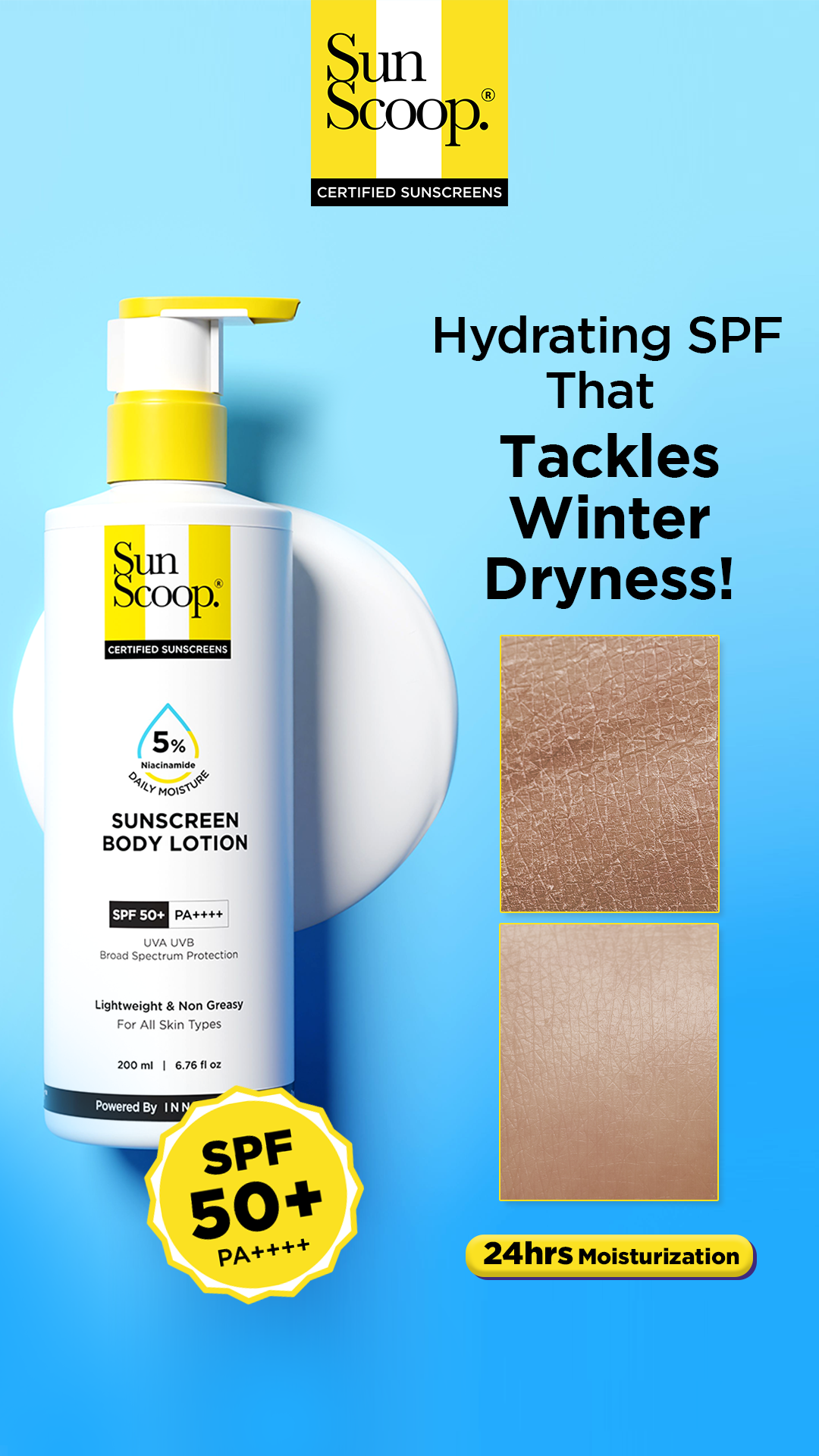 Sunscoop SPF Facebook ad