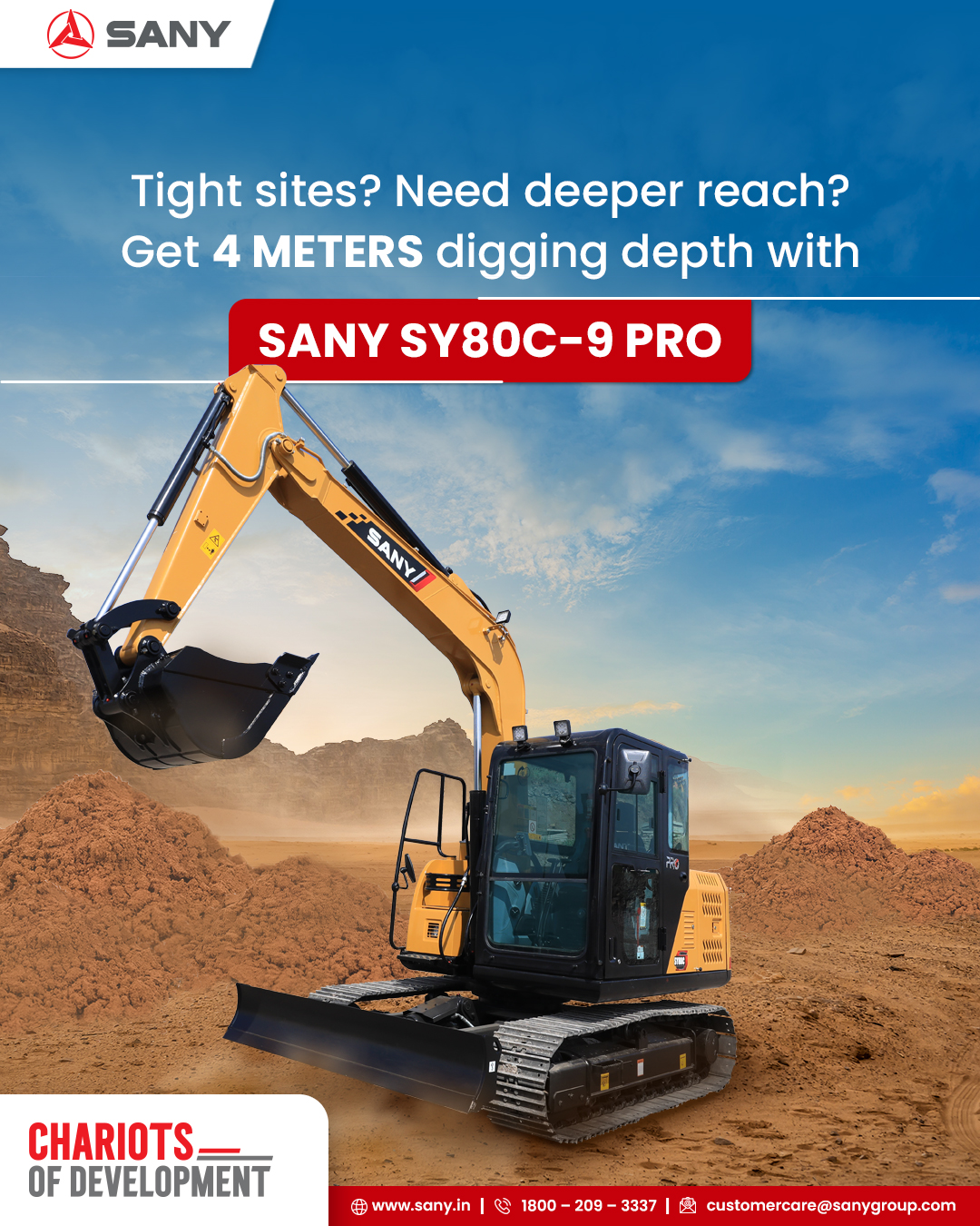 Sany India Facebook ad