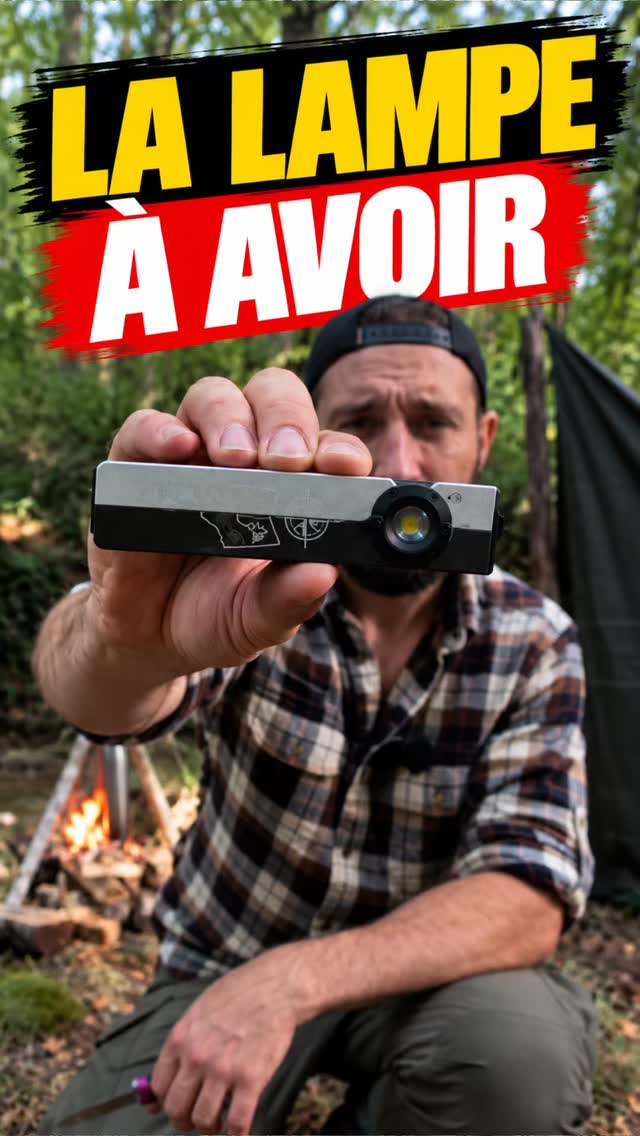 Olight France Facebook ad: Quand la nuit tombe, c’est là qu’on découvre…