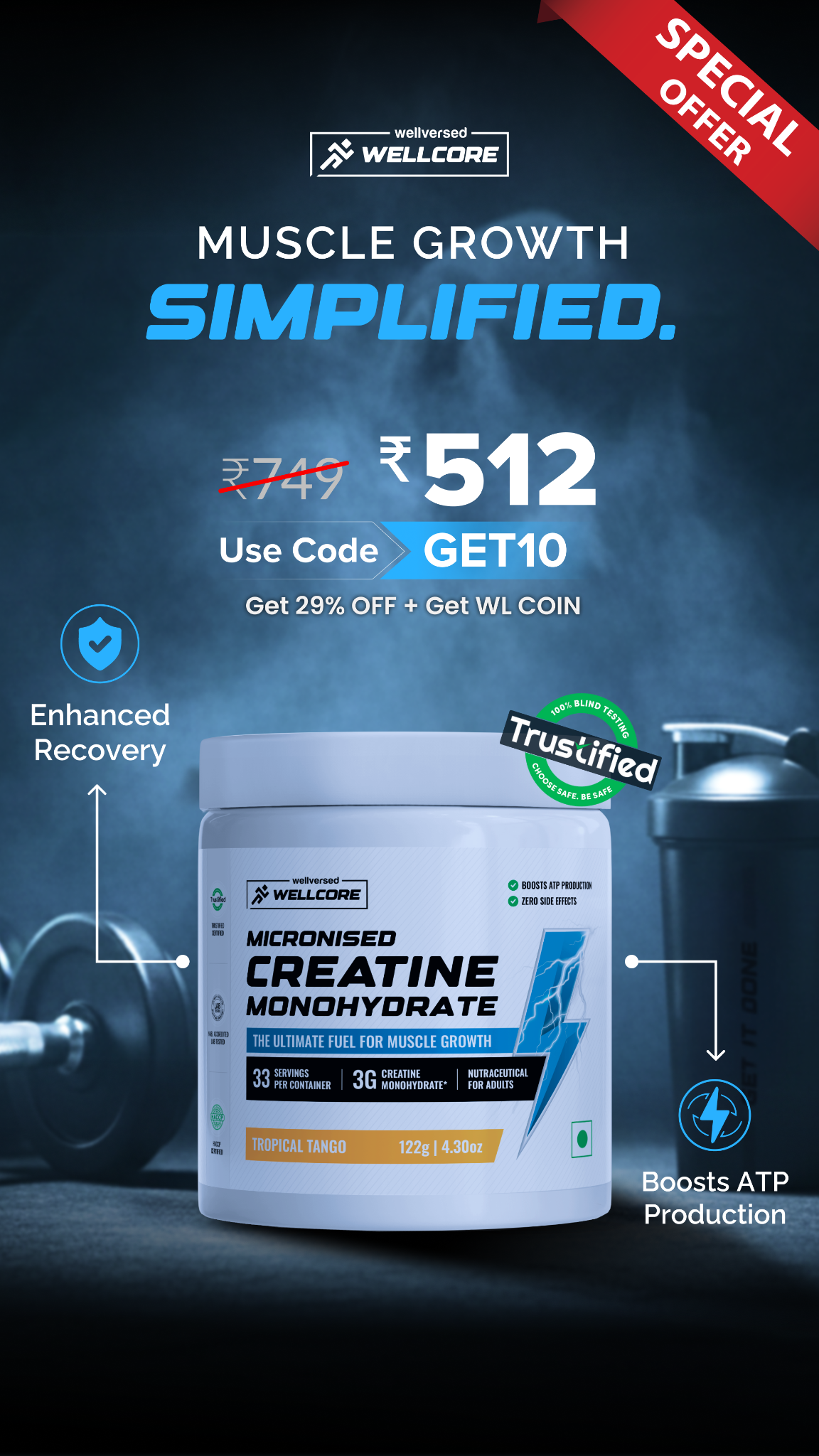 Wellcore - Wellversed Brand Facebook ad