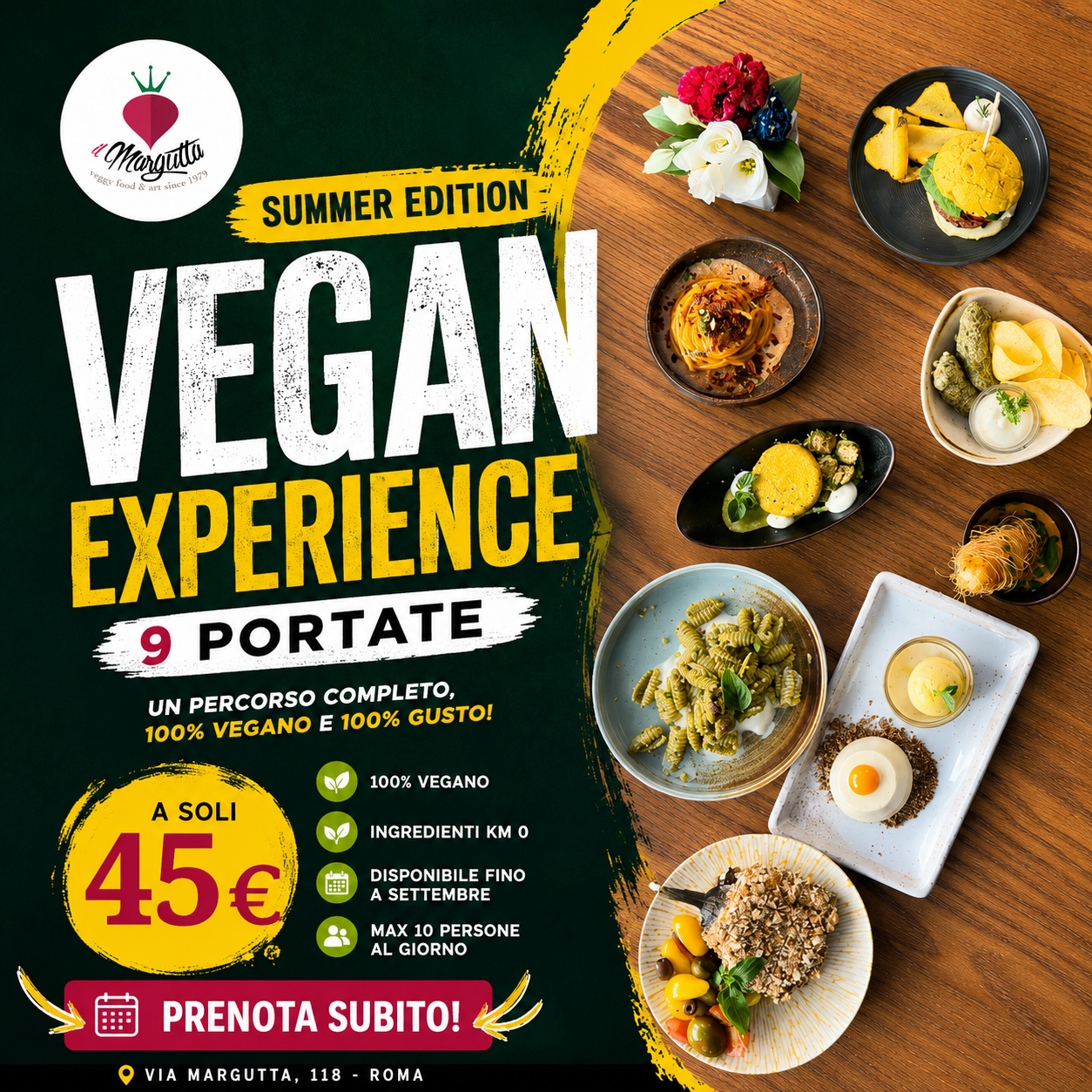 Il Margutta vegetarian food&art Facebook ad