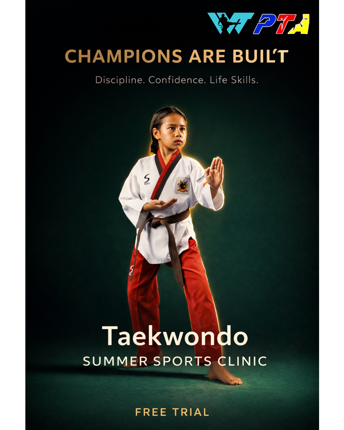 Wilt Valencia Taekwondo Facebook ad: Turn Screen Time Into Championship Mindset