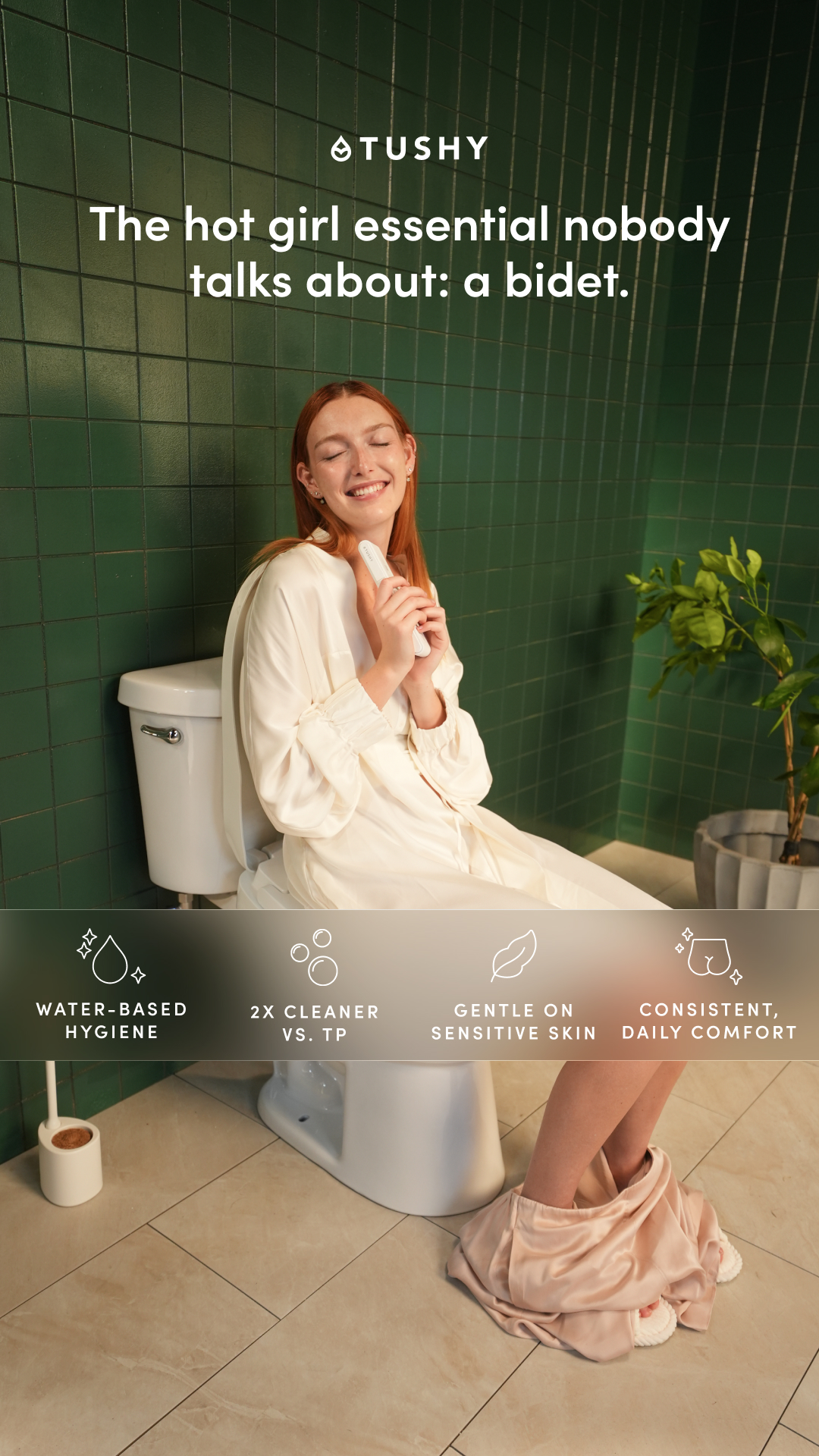 TUSHY Facebook ad