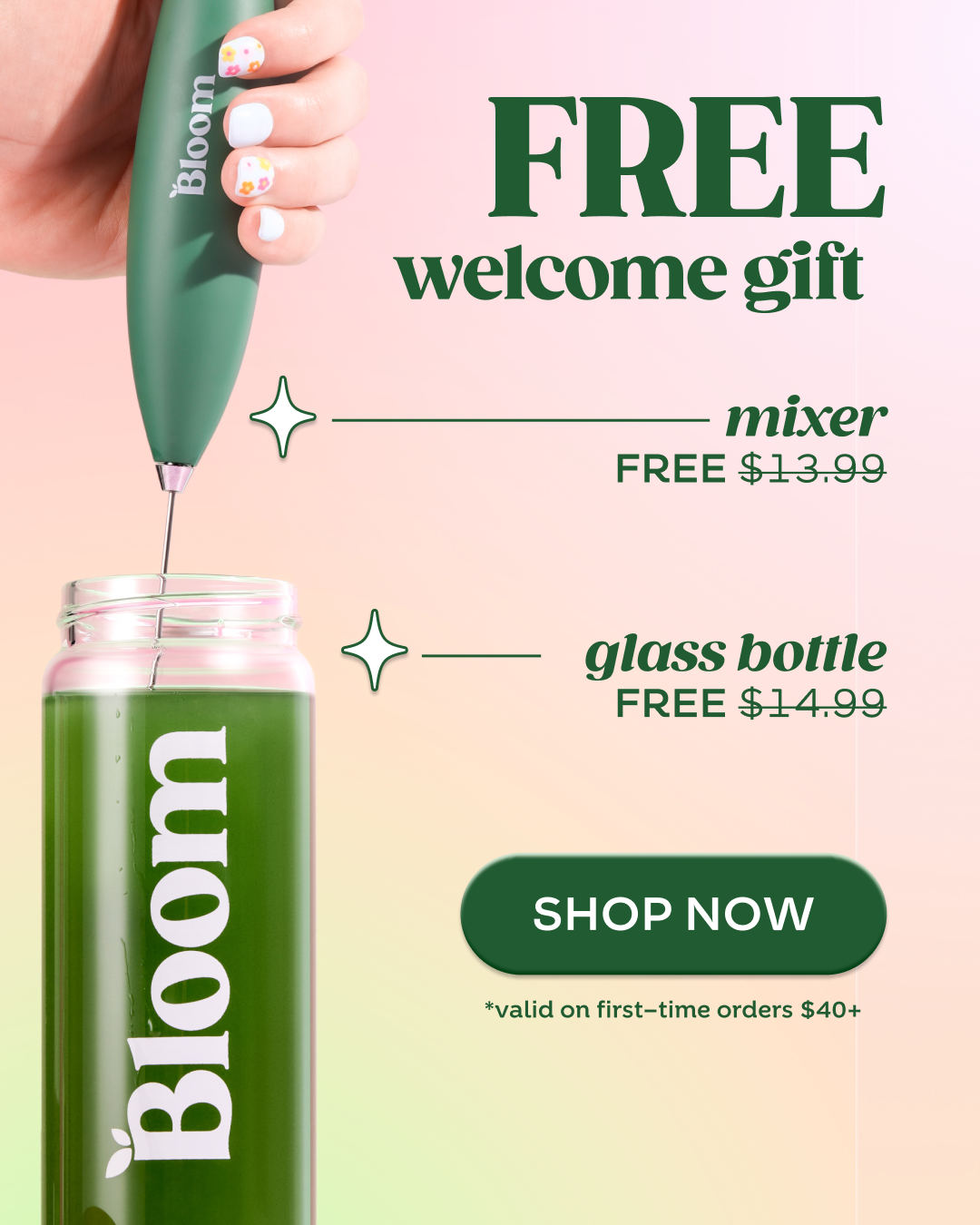 Bloom Nutrition Facebook ad