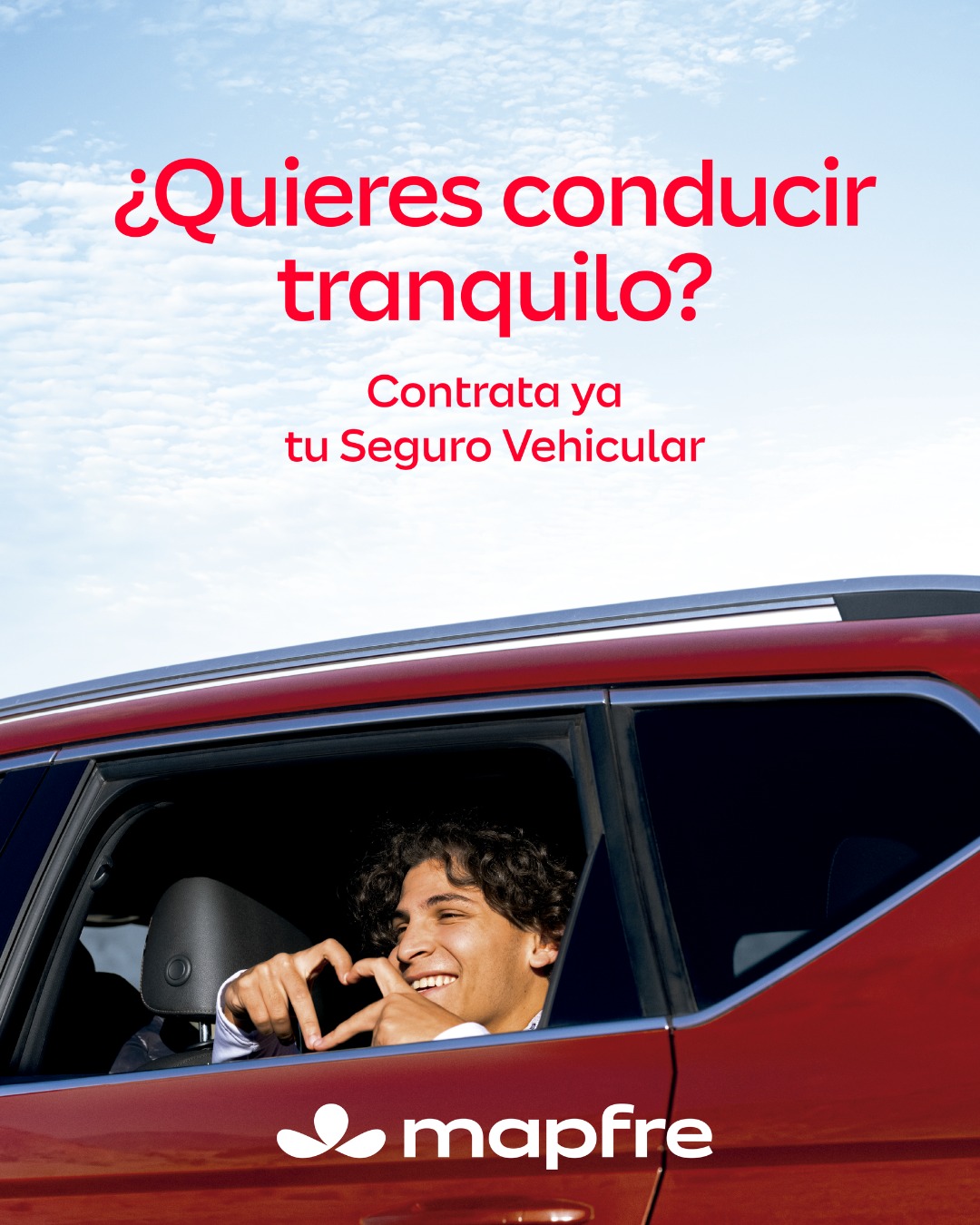 MAPFRE Facebook ad: ¿Quieres conducir tranquilo?