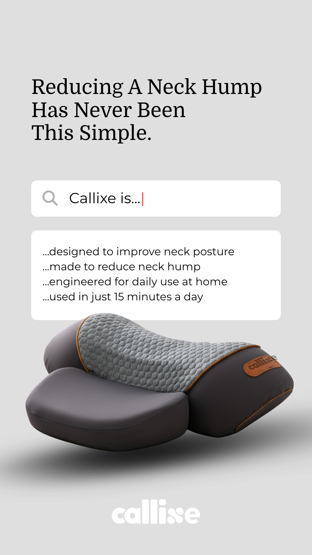CALLIXE Facebook ad