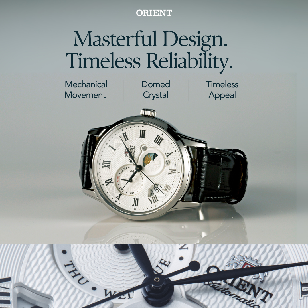 Orient Watch Facebook ad from Jul 6, 2025
