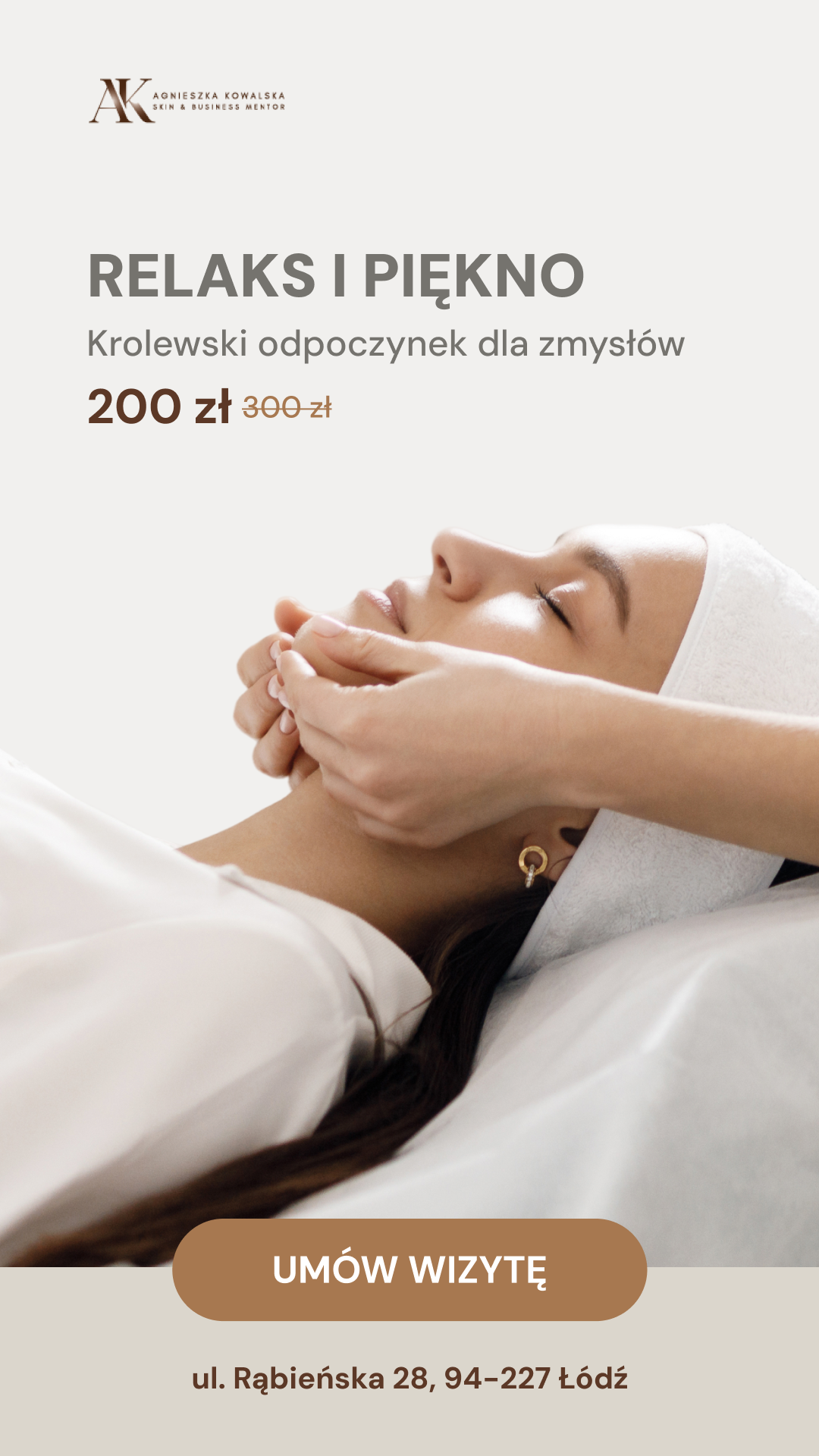 Skin&Business Mentor Facebook ad: Egyptian Rose za 200 zł