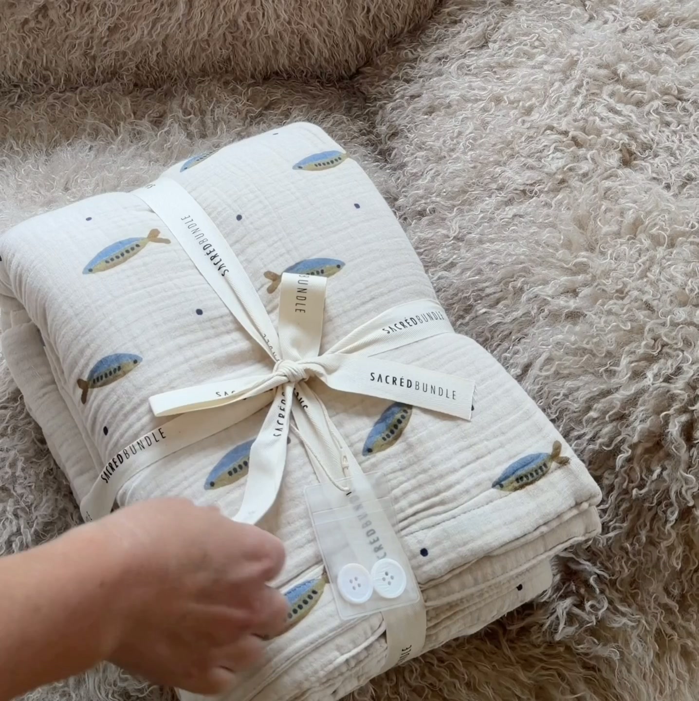 Sacred Bundle Facebook ad: New Bedding Has Arrived
