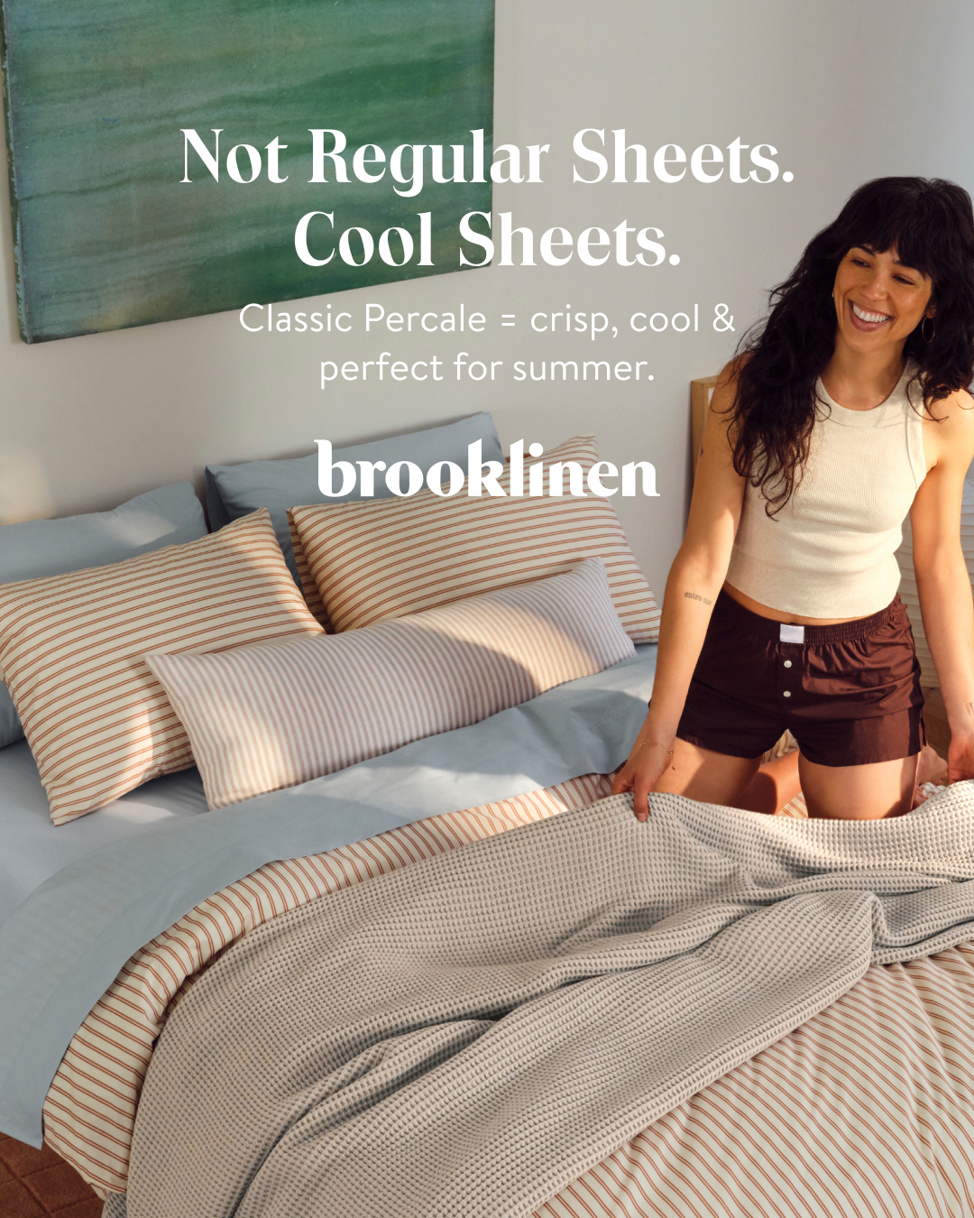 Brooklinen Facebook ad