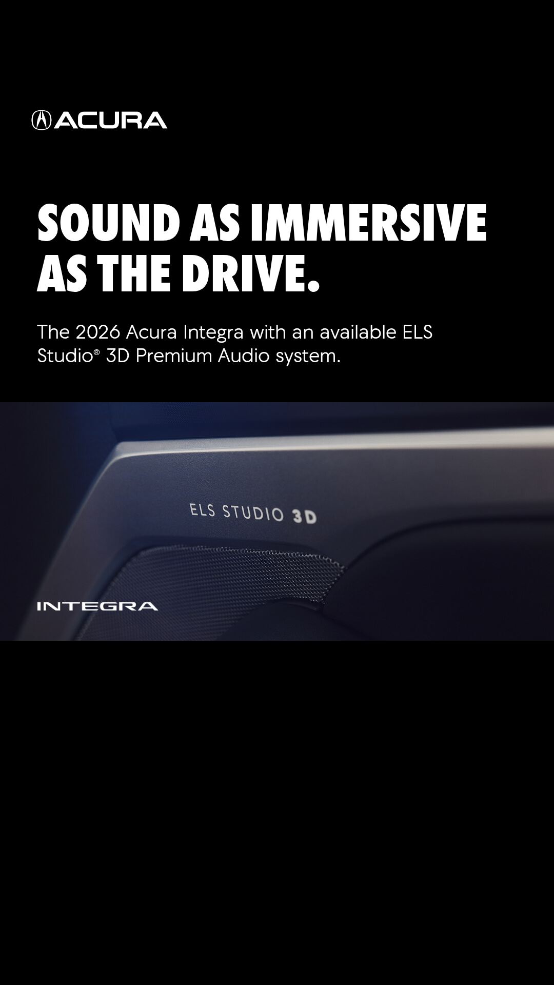 Acura Canada Facebook ad
