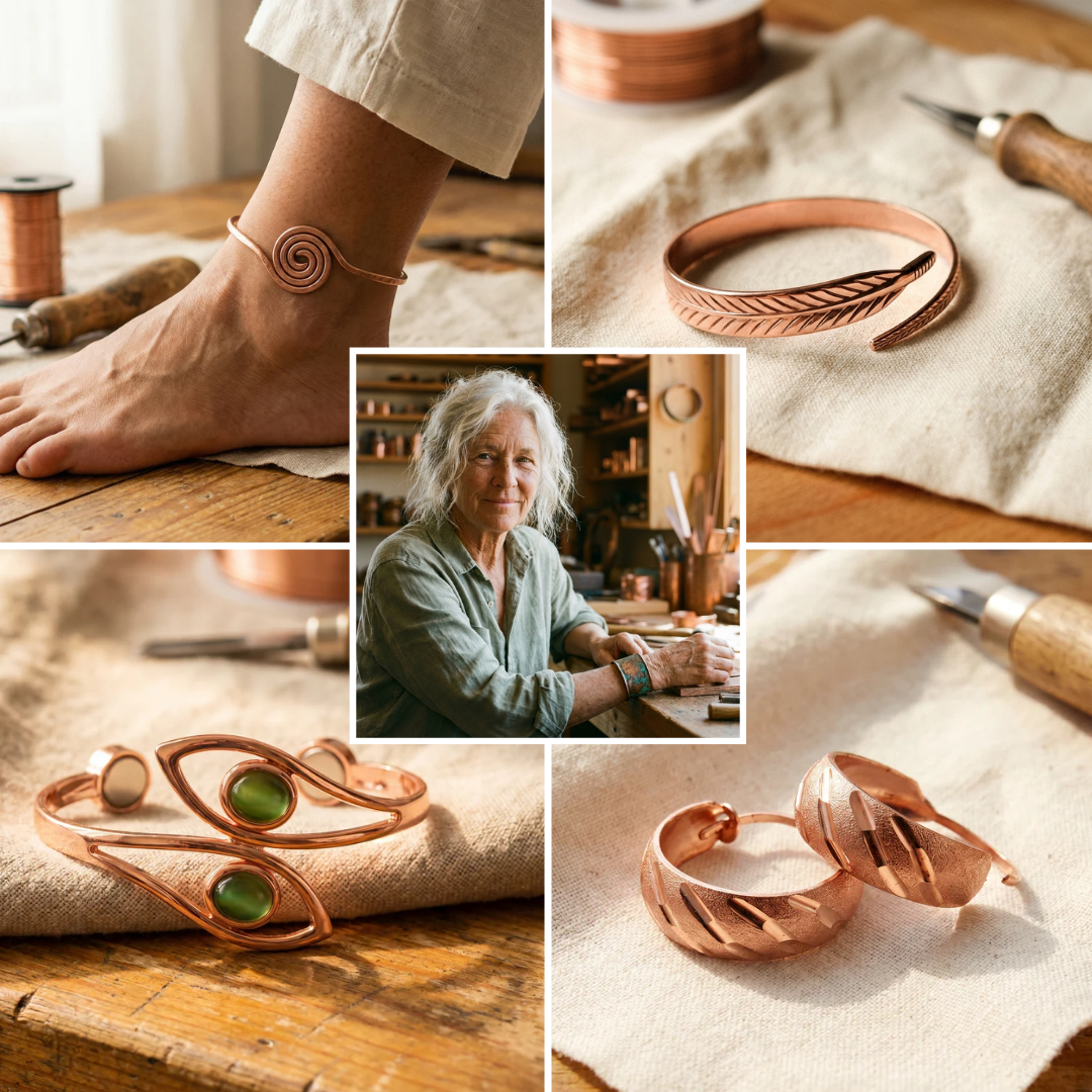 Vera’s Copper Jewelry Facebook ad