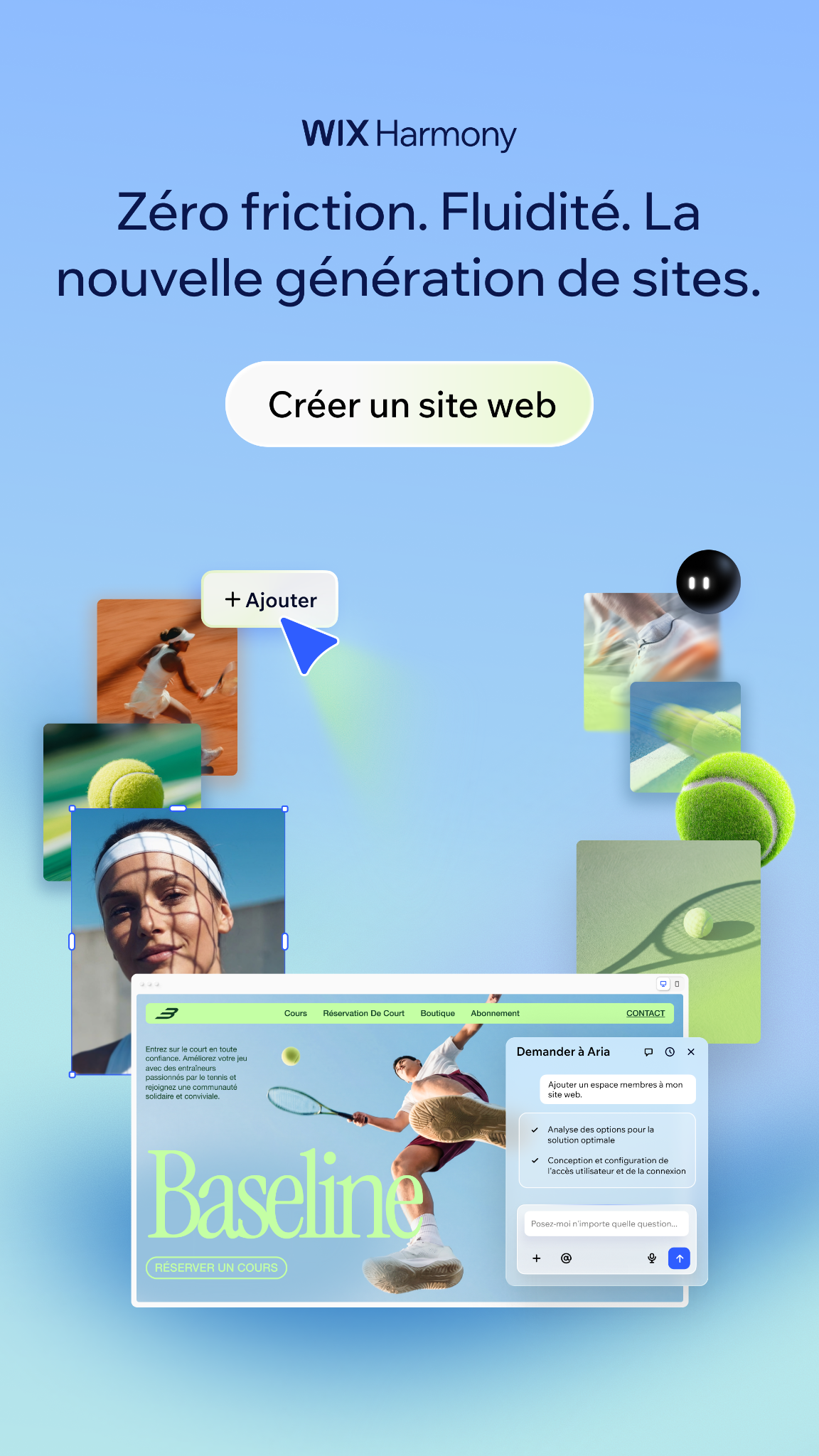 Wix Facebook ad