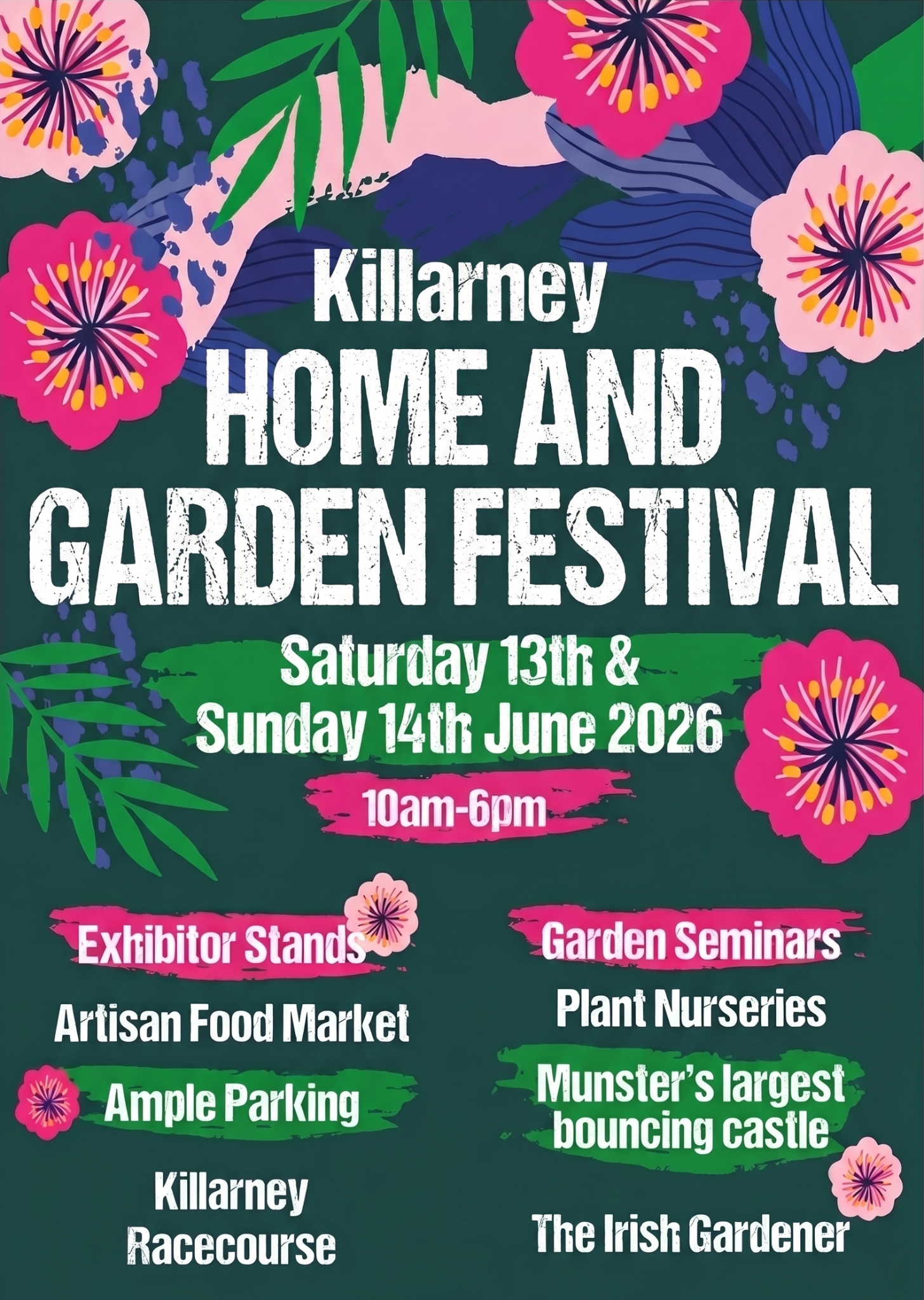 Killarney Home & Garden Festival Facebook ad: Spring into summer at the Killarney Home and…