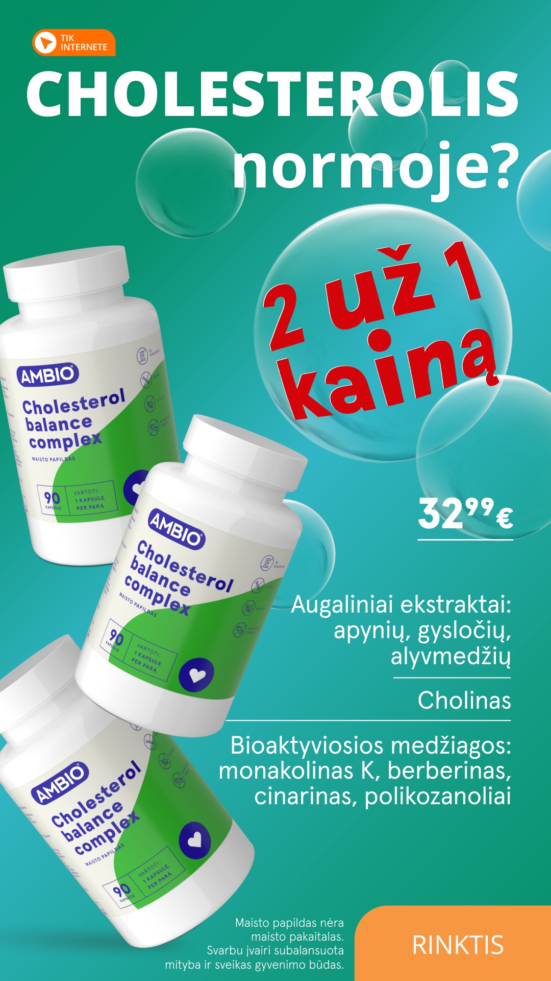 Gintarinė Vaistinė Facebook ad: Apyniai, gysločiai ir alyvmedžiai