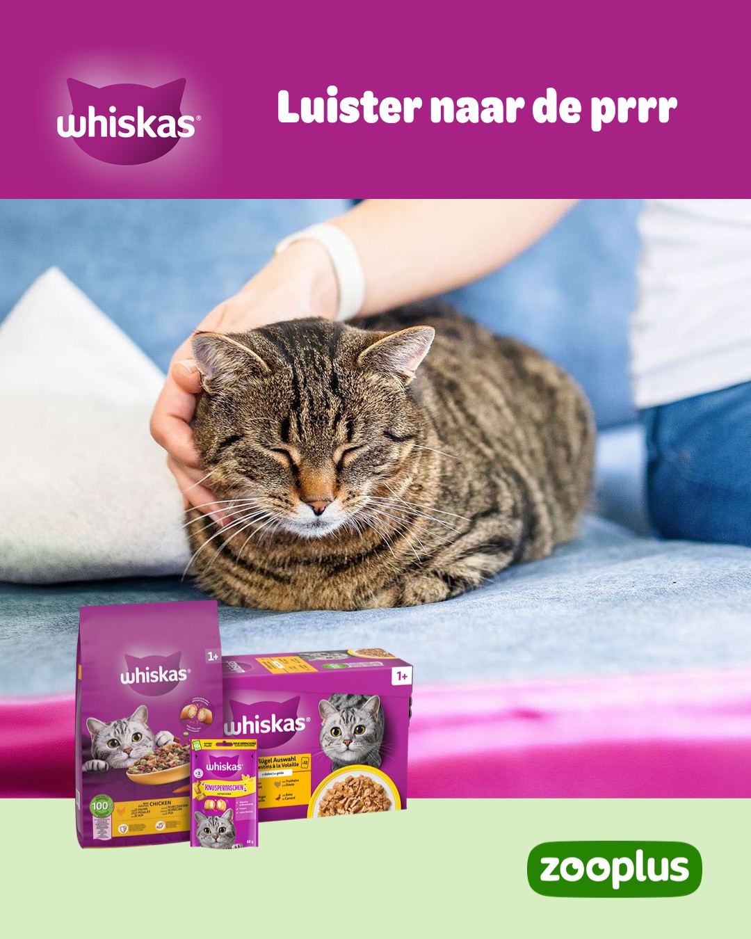 zooplus Facebook ad: WHISKAS