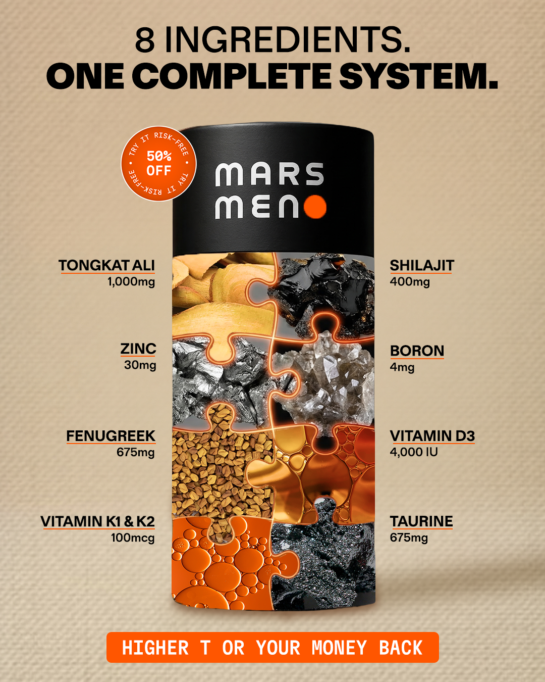 Mars Men Facebook ad