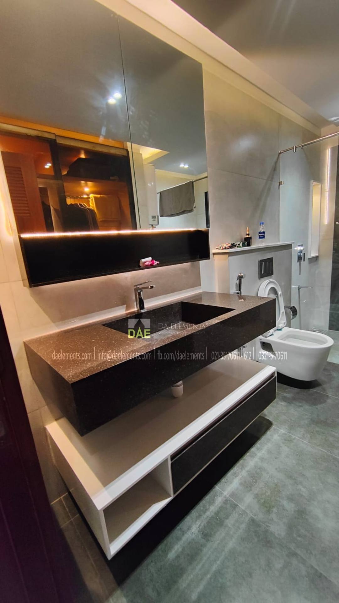 Corian By DA Elements Facebook ad: Luxury begins with the details