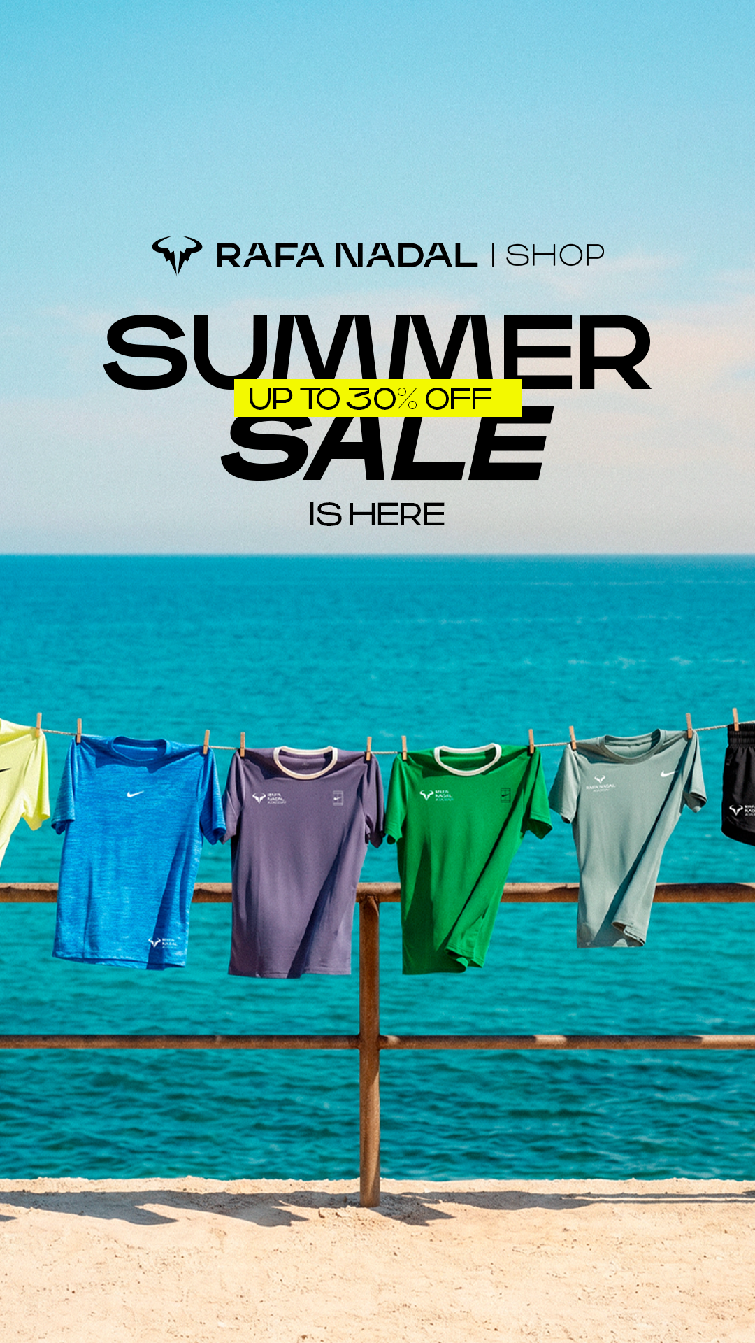 Rafa Nadal Shop Facebook ad