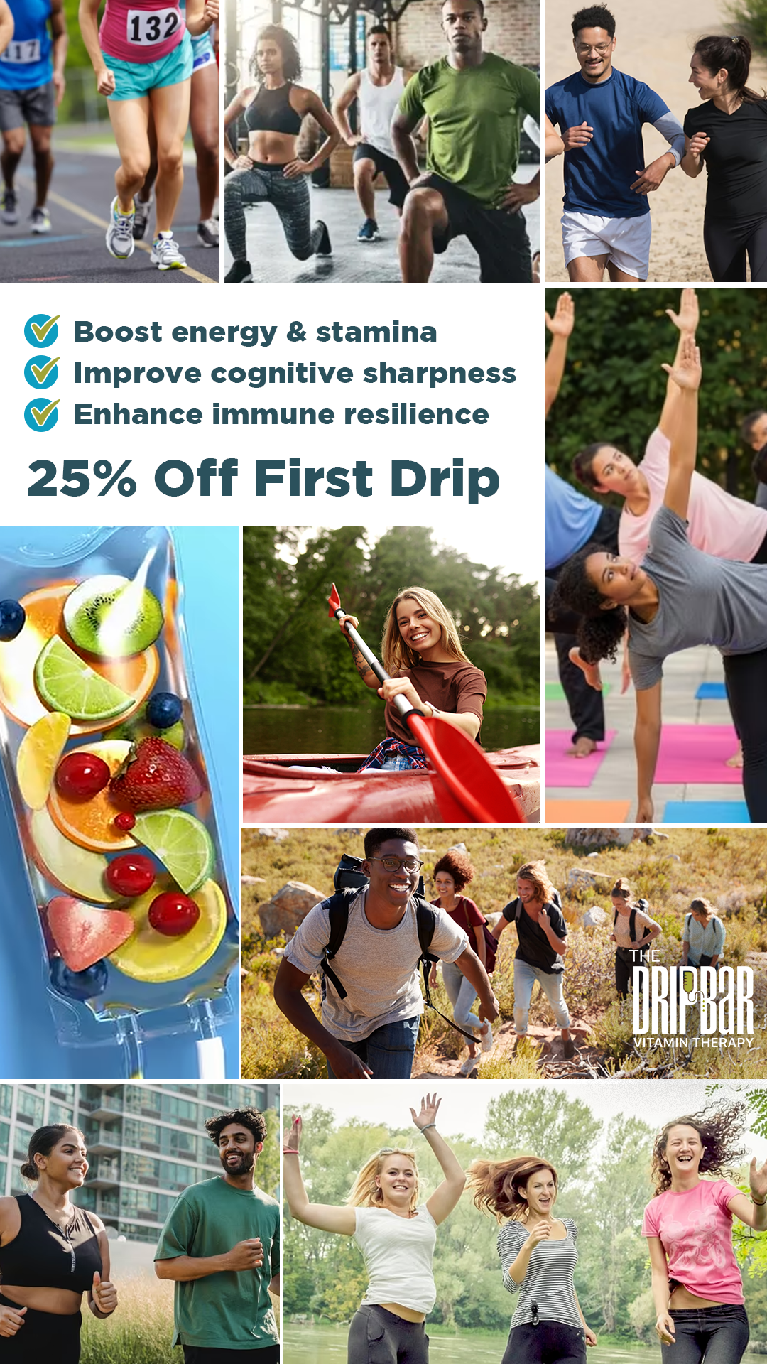 The DRIPBaR Lee's Summit Facebook ad