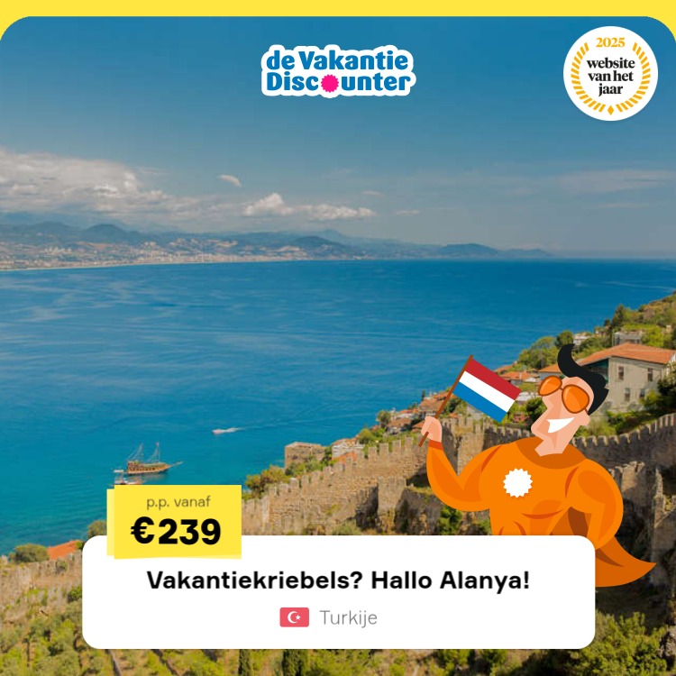 de VakantieDiscounter Facebook ad