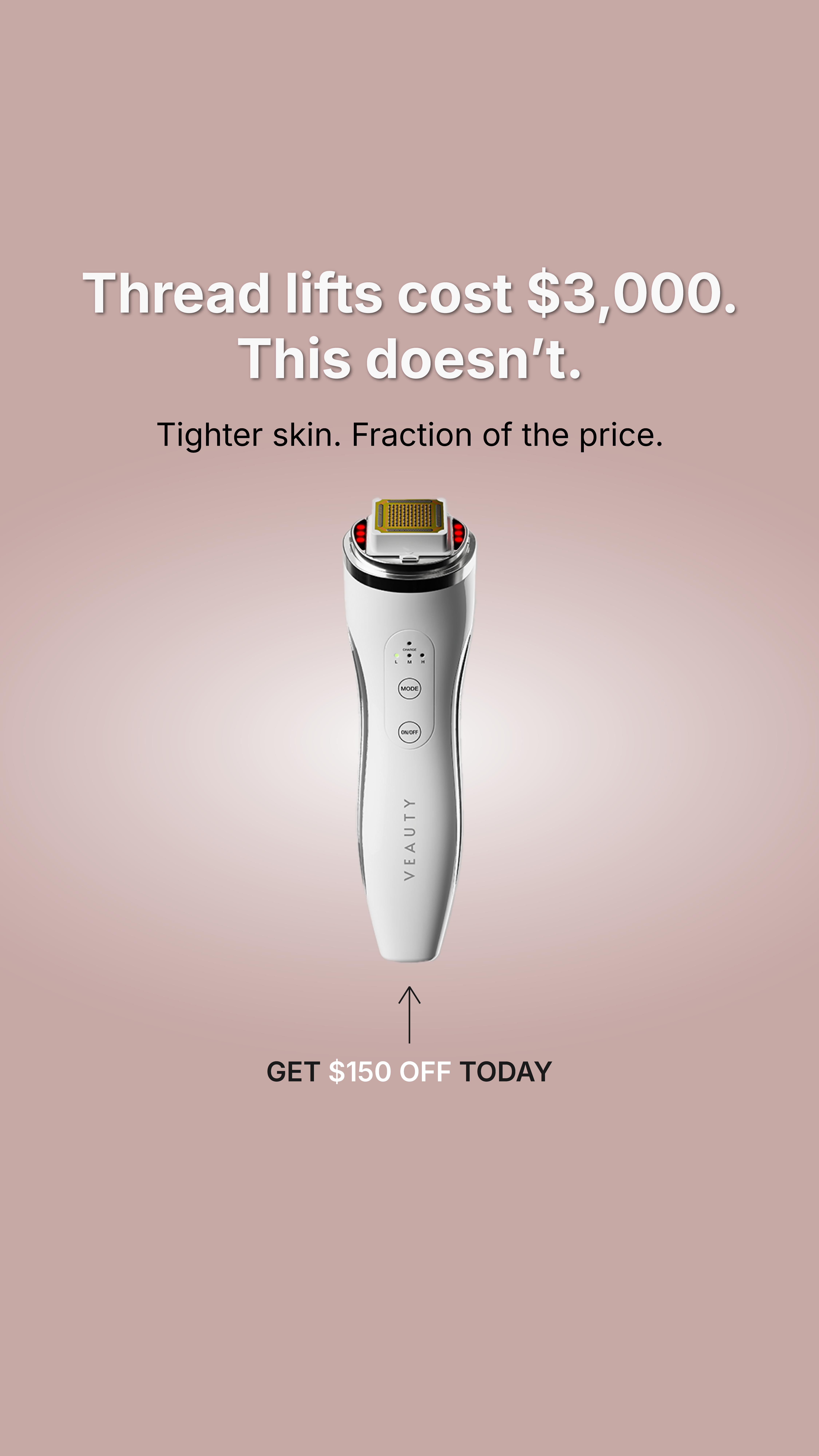Veauty Facebook ad
