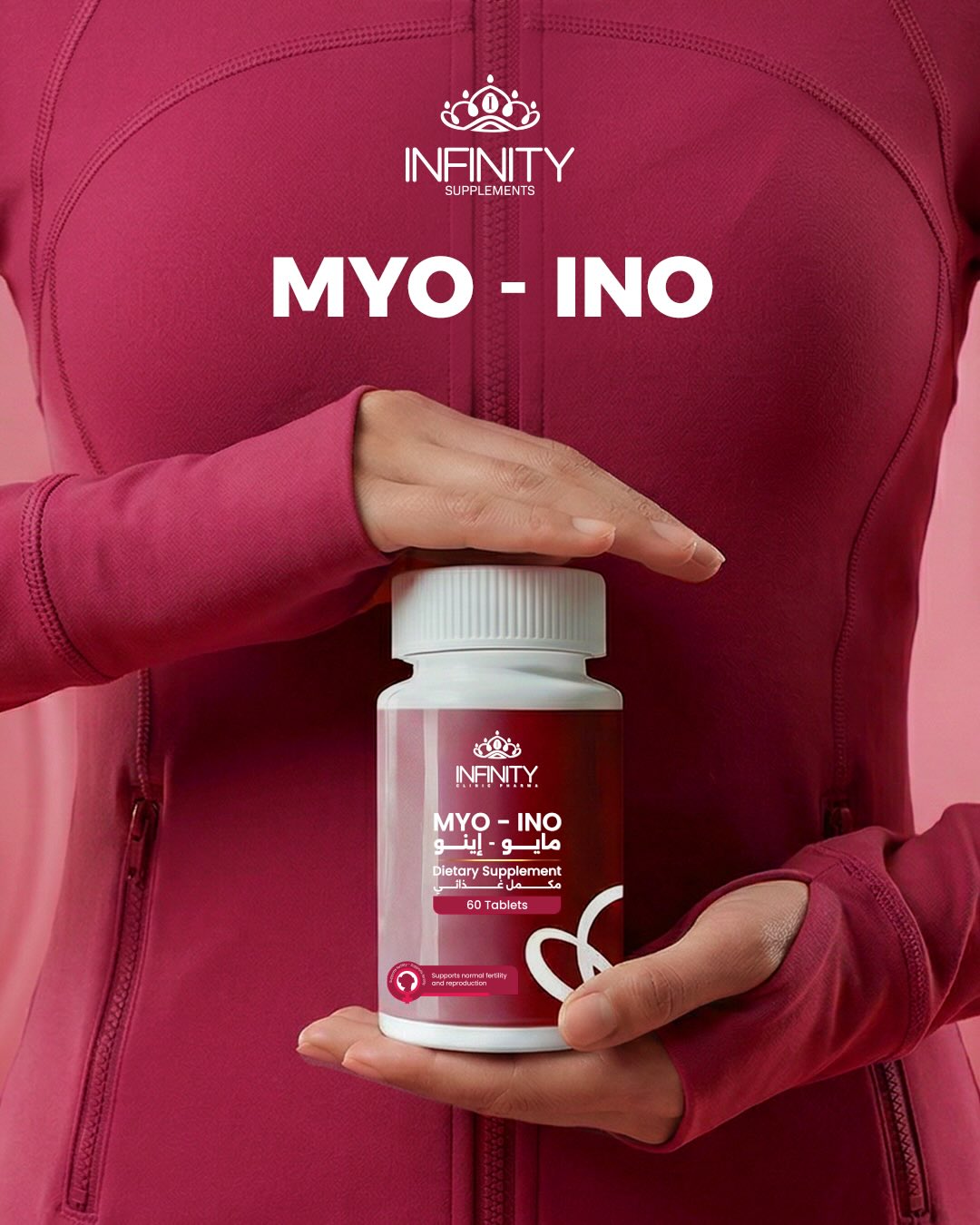 Infinity Supplements Facebook ad